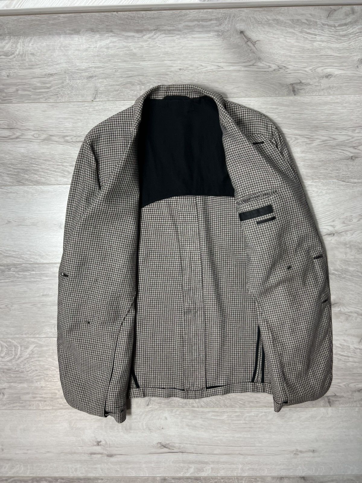 Alexander McQueen Alexander McQueen Silk Blazer Jacket Check Pattern Size 52 Size 42R - 13 Thumbnail