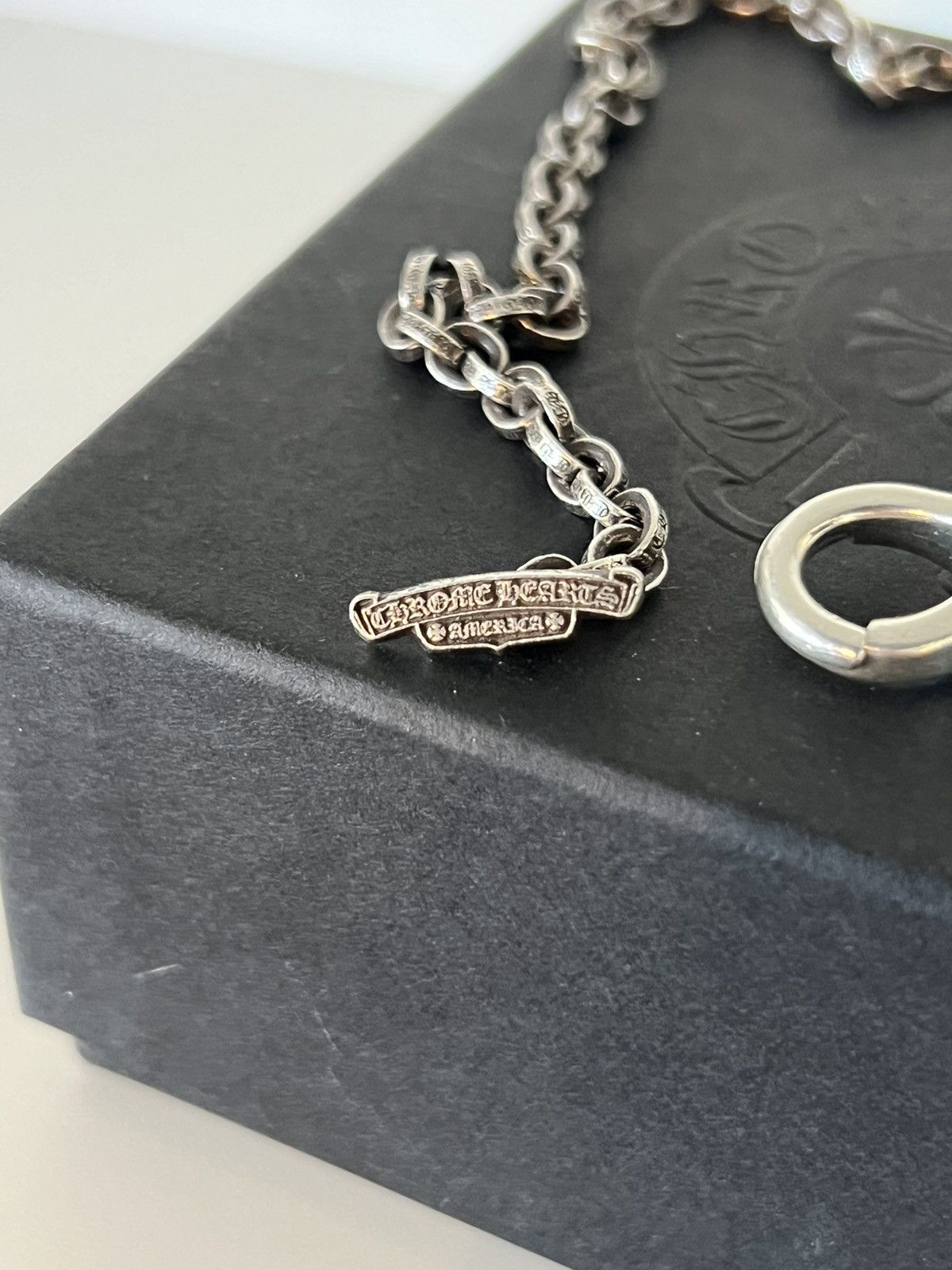 Chrome Hearts Chrome Hearts Paper Chain Wallet Chain Scroll T-Bar Size ONE SIZE - 11 Thumbnail