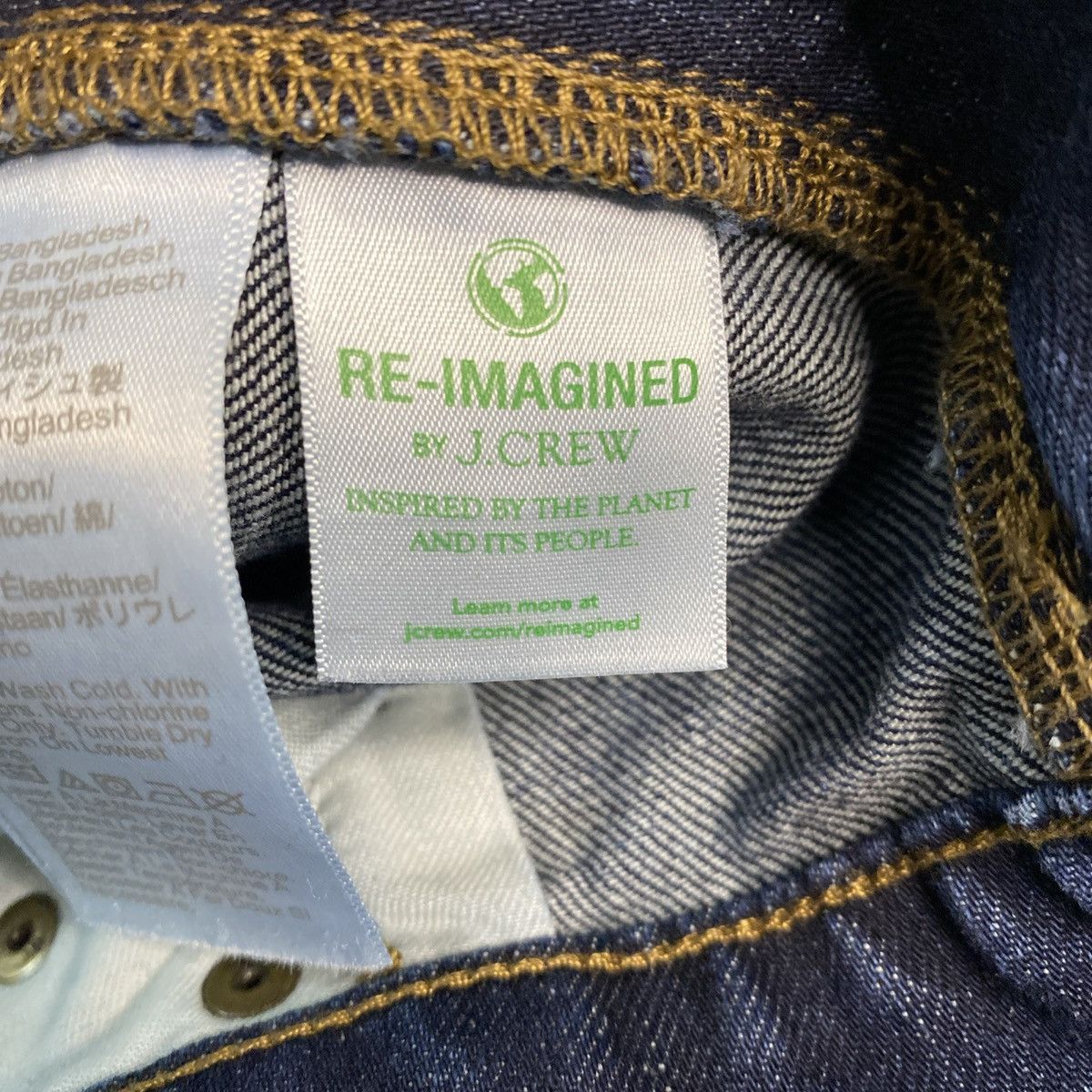 J.Crew J.Crew Slim Flex Men's Jeans Re-Imagined Sz 33x32, EUC Size US 33 - 7 Thumbnail