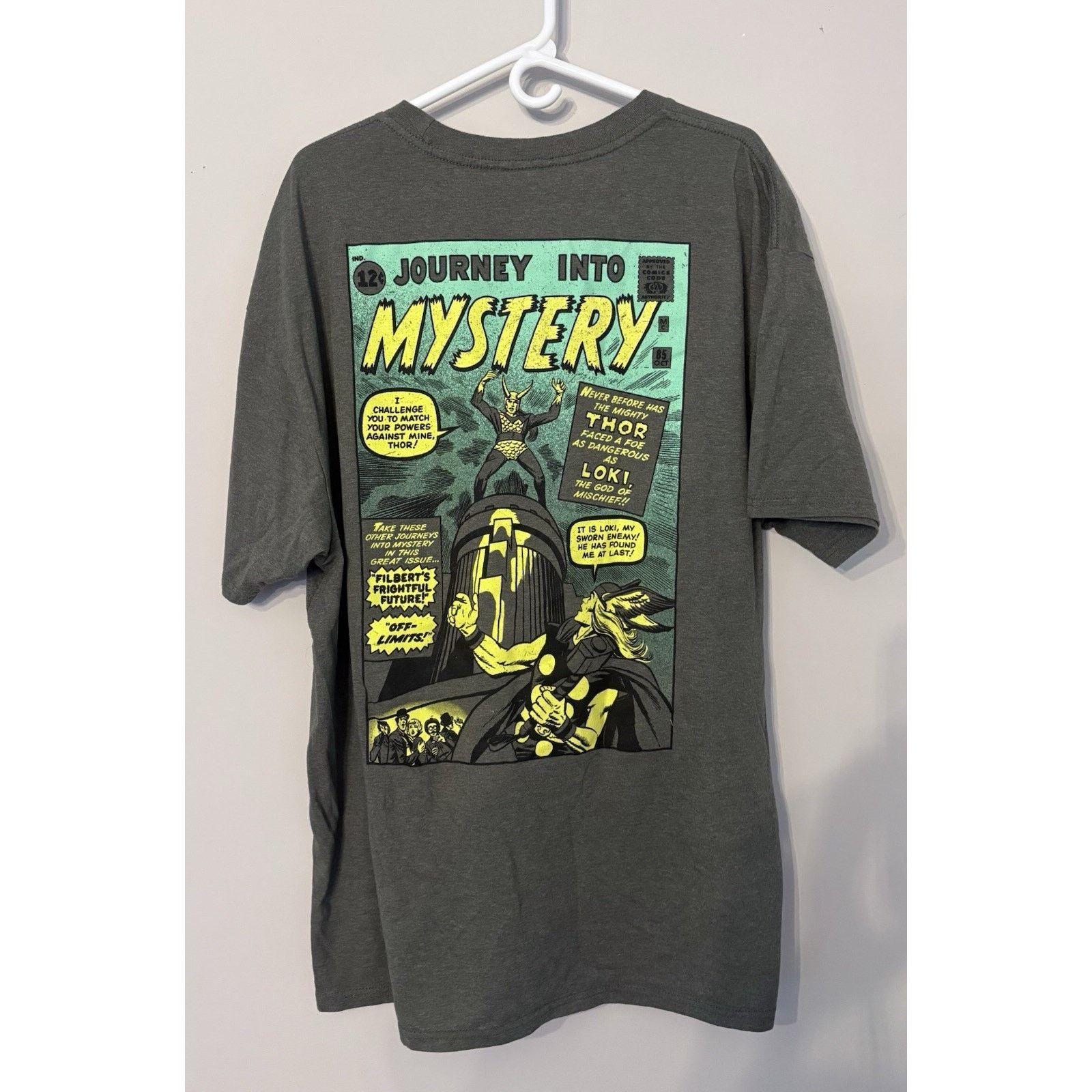 Marvel Comics Marvel Men's Loki T-Shirt Journey Into Green Size 2XL Rare Size US XXL / EU 58 / 5 - 4 Thumbnail