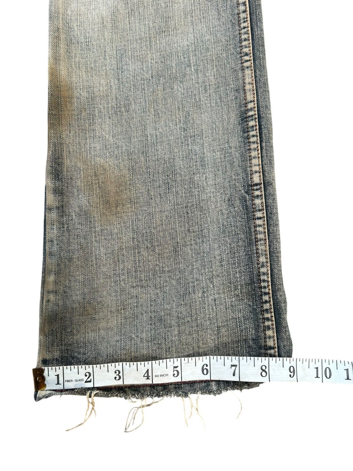 Kapital Flare Semantic design Rusty Faded Distressed Denim Jeans Size US 30 / EU 46 - 23 Thumbnail