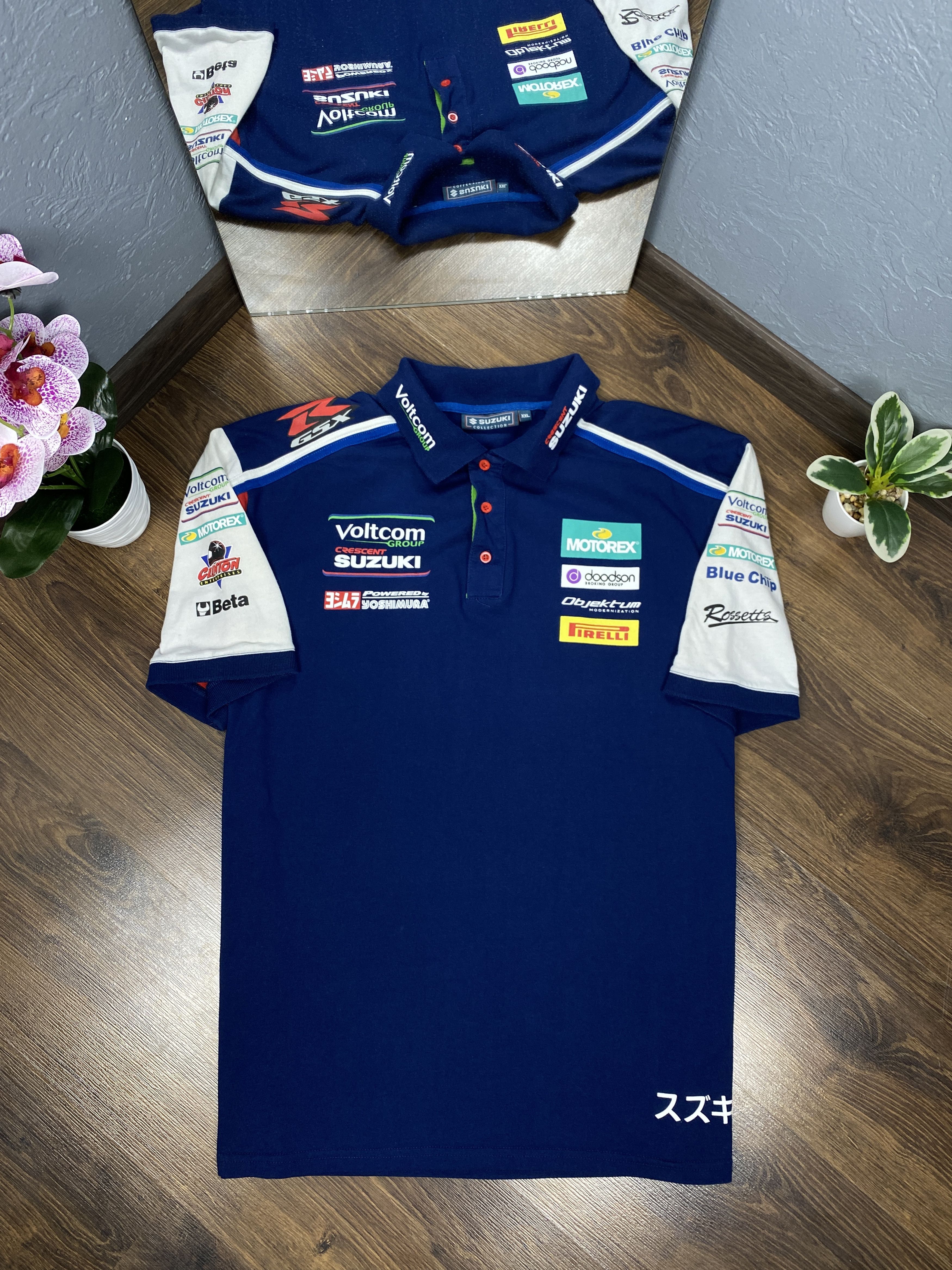 Japanese Brand Subaru Racing team vintage polo shirt Size US XXL / EU 58 / 5 - 5 Thumbnail