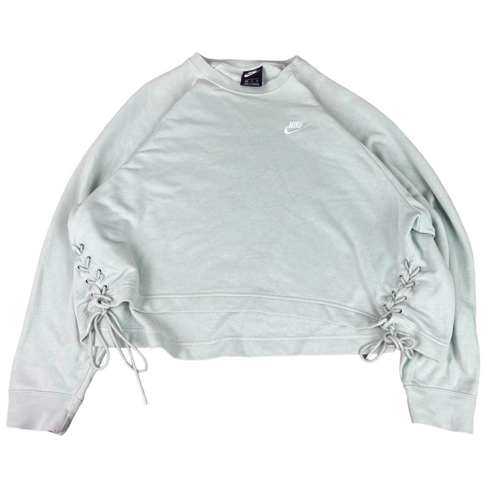 Nike Nike Cropped Mint Green Sweatshirt Size XXL / US 16-18 / IT 52-54 - 1 Thumbnail