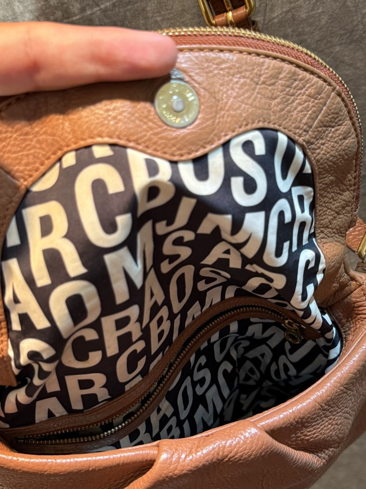 Marc by Marc Jacobs Marc By Marc Jacobs Leather Bag Standard Supply Workwear 90s Size ONE SIZE - 7 Thumbnail