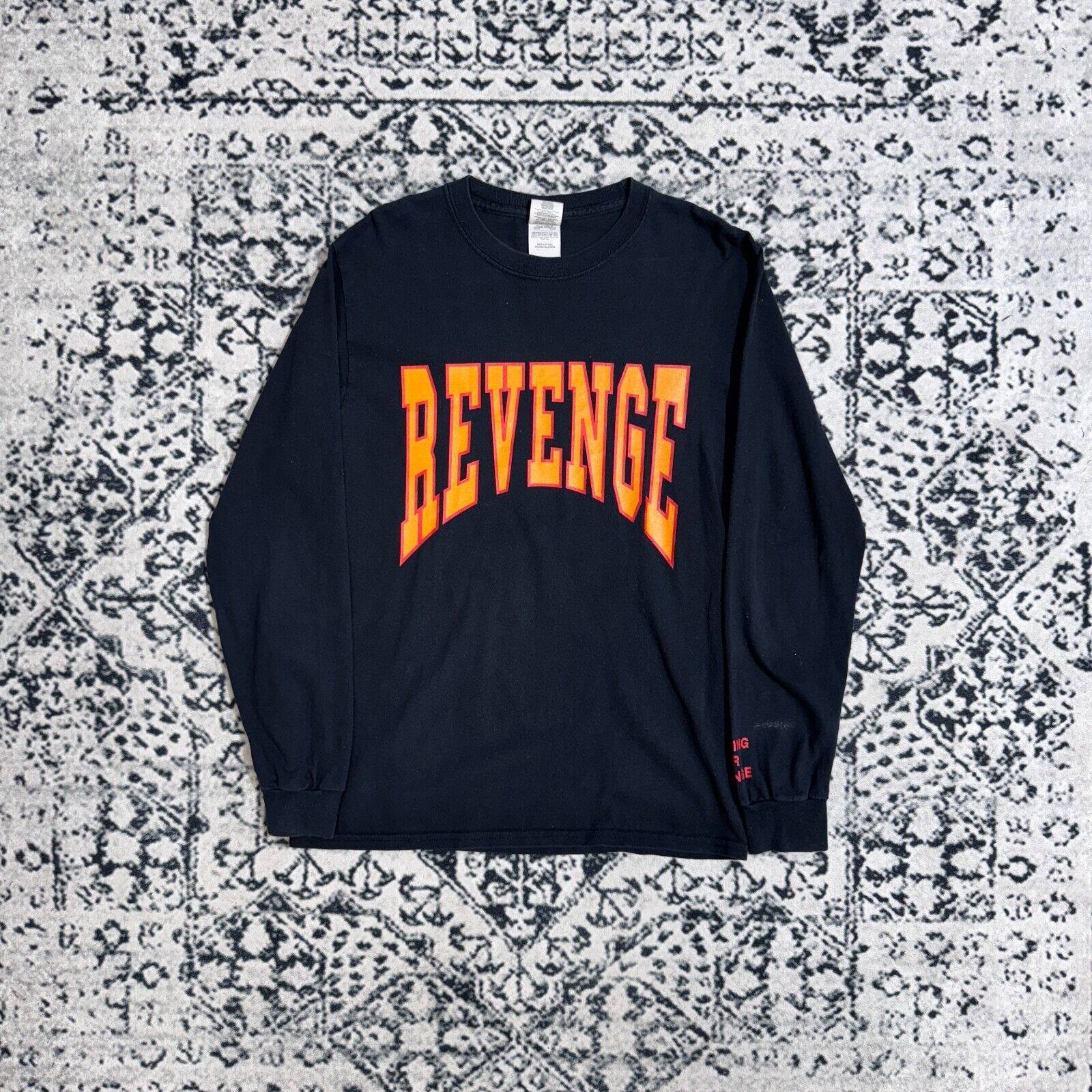 Vintage Drake Black Cotton Long Sleeve Size S Summer Sixteen T-S Size US S / EU 44-46 / 1 - 1 Thumbnail