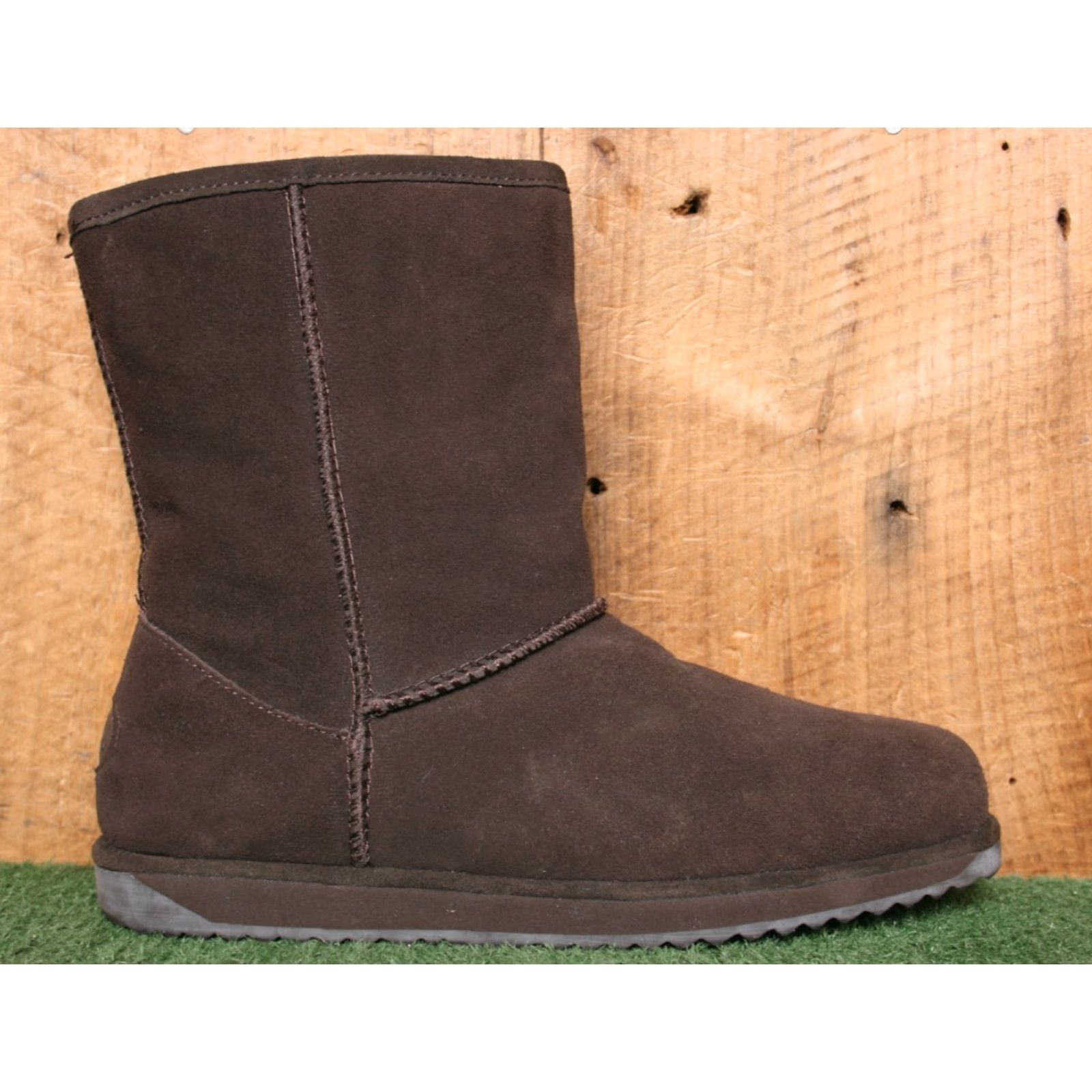 Vintage VINTAGE EMU Australia Paterson Lo Brown Suede Shearling Lined Waterproof Winter Boots Women's 10 Size US 8 / IT 38 - 2 Thumbnail
