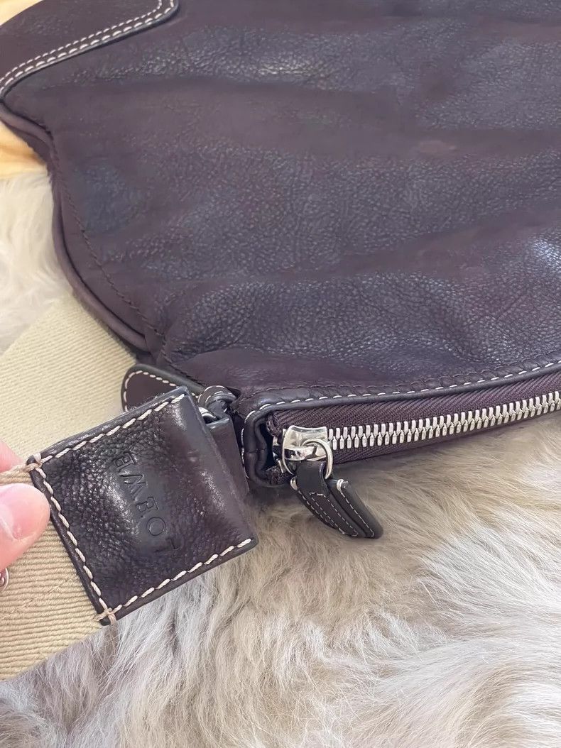 Loewe loewe Large suede cross-body bag 2503-Nextarrow Size ONE SIZE - 8 Thumbnail