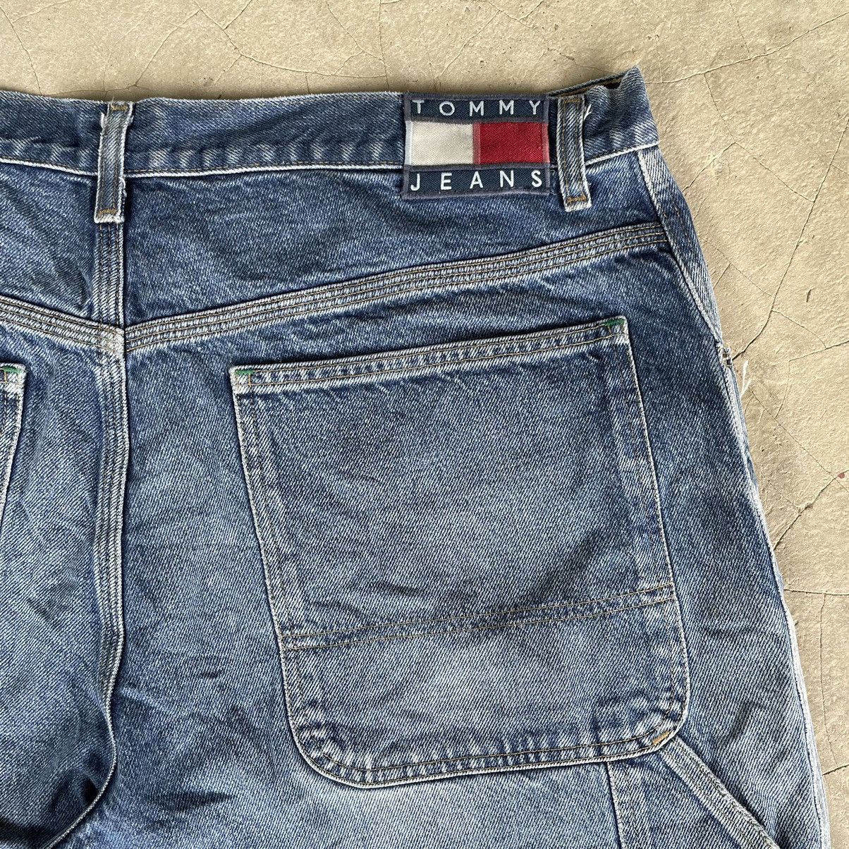 JNCO TOMMY HILLFIGER BAGGY HIP HOP SKATE BIG FLAG CARPENTER JEANS Size US 40 / EU 56 - 14 Thumbnail