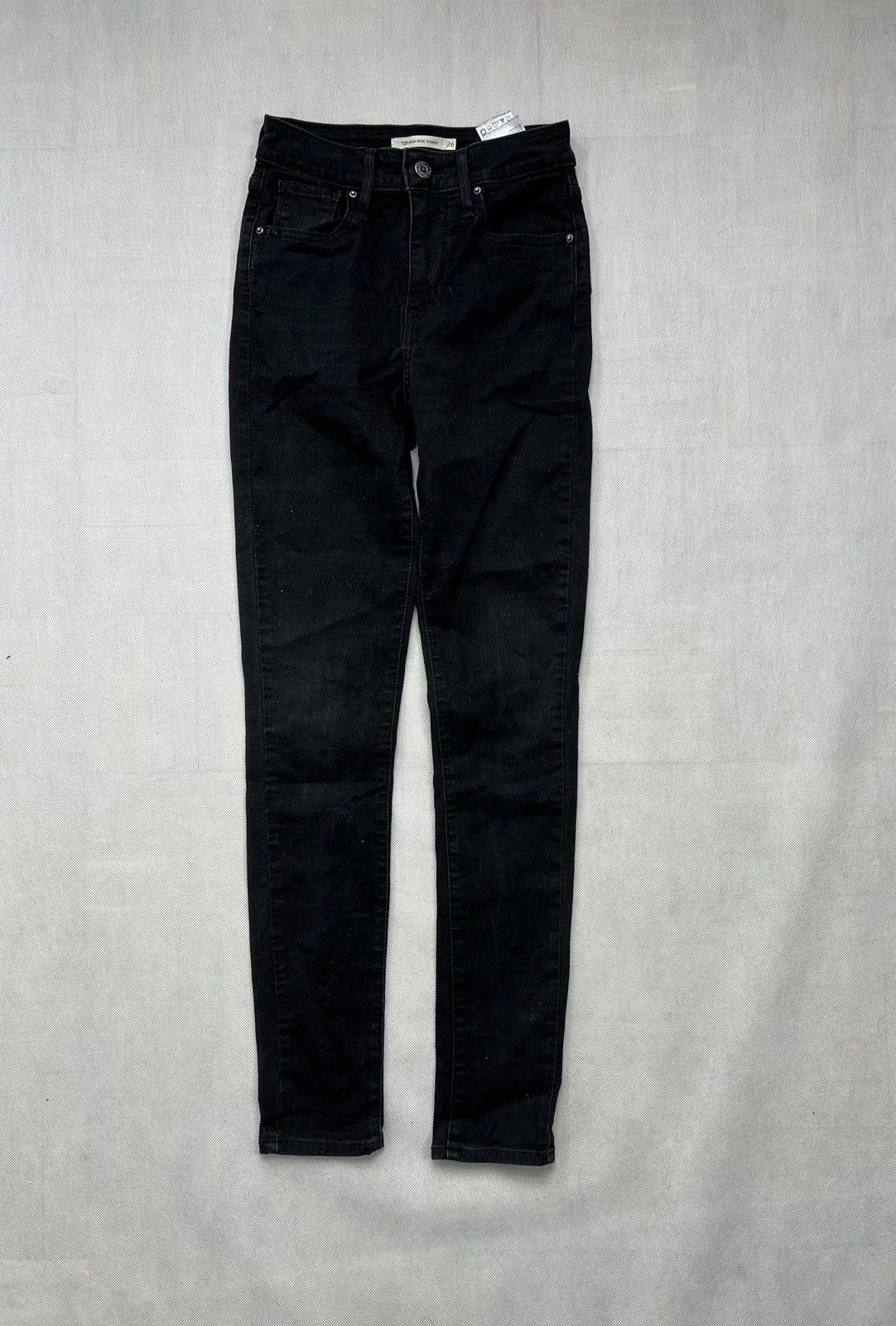 Levi's Spodnie Levi’s 721 High Rise Skinny Jeans Black Tab Damskie Size 26" / US 2 / IT 38 - 3 Thumbnail