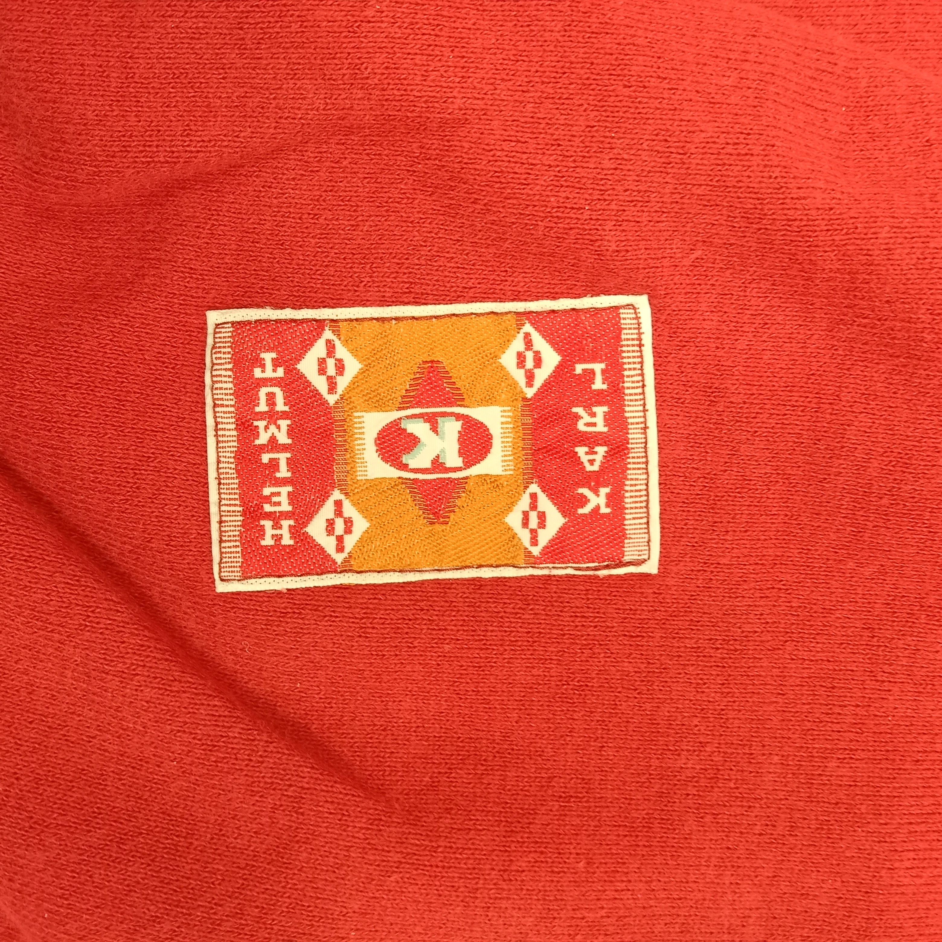 Karl Helmut × Vintage Karl Helmut Patches Design Sweatshirt C221N16 Size US L / EU 52-54 / 3 - 3 Thumbnail