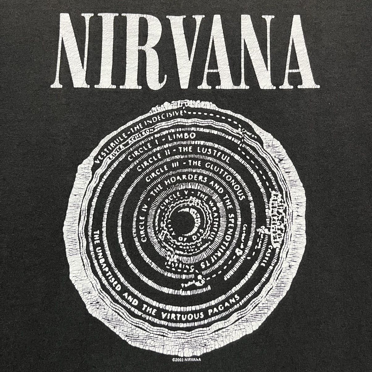 Nirvana × Vintage Vintage Distressed Grunge Nirvana Vestibule T Shirt Size US L / EU 52-54 / 3 - 5 Thumbnail