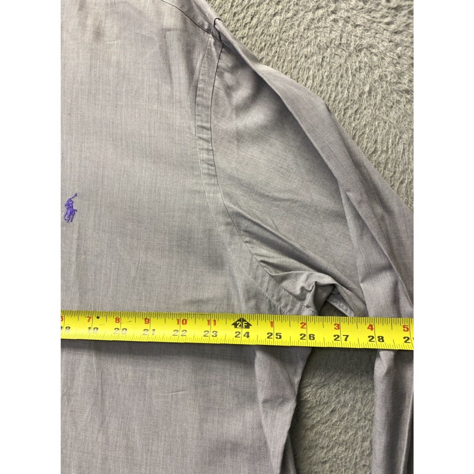 Ralph Lauren POLO RALPH LAUREN Button Down Shirt Mens XXL Classic Gray Long Sleeve Size US XXL / EU 58 / 5 - 5 Thumbnail
