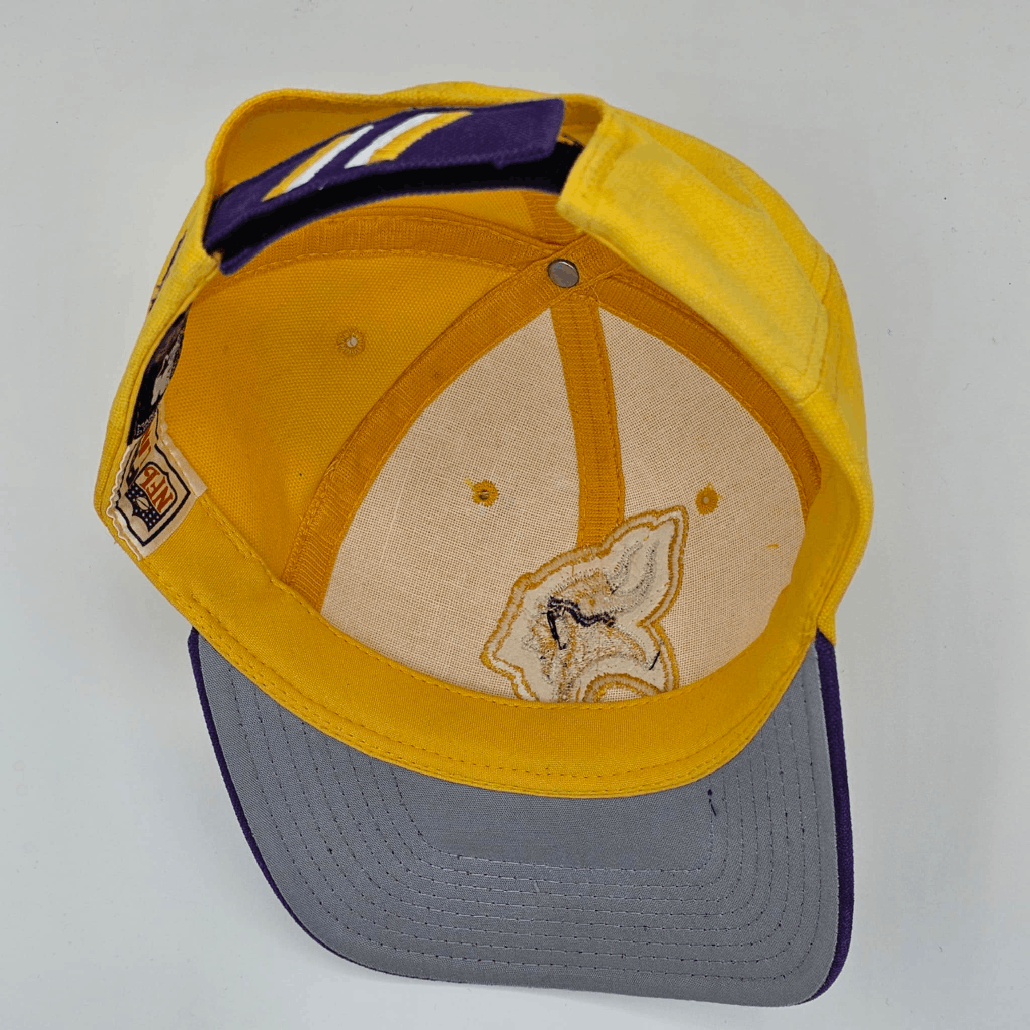 NFL × Starter × Vintage Minnesota Vikings Vintage 90s Pro Line Strap Back Hat Size ONE SIZE - 7 Thumbnail