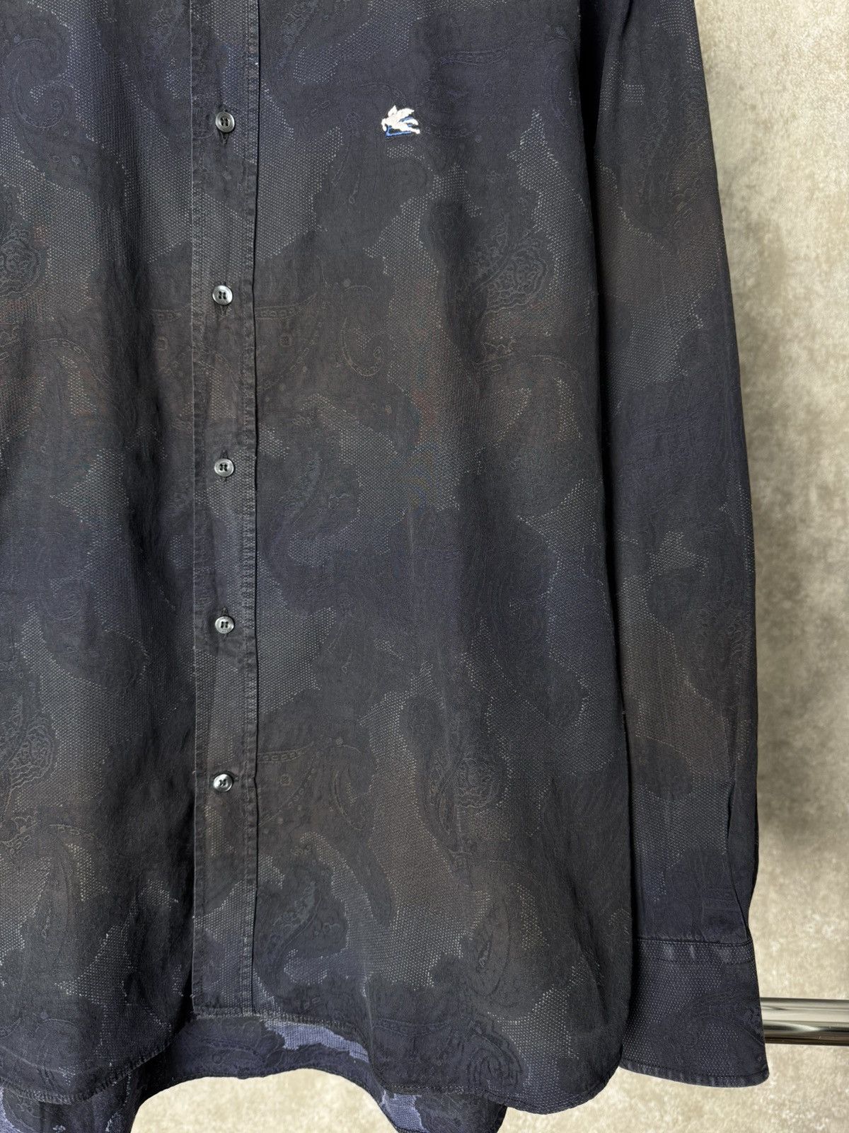 Etro Vintage Very Rare Etro Shirt Size 48L - 6 Thumbnail