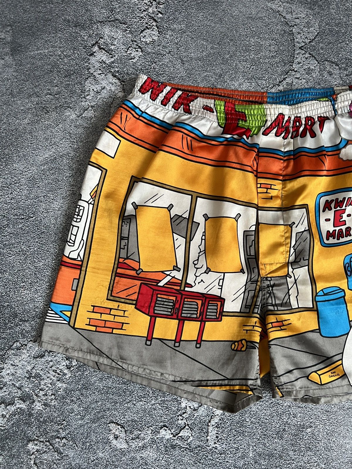 Cartoon Network The Simpsons shorts big logo y2k Size US 34 / EU 50 - 3 Thumbnail