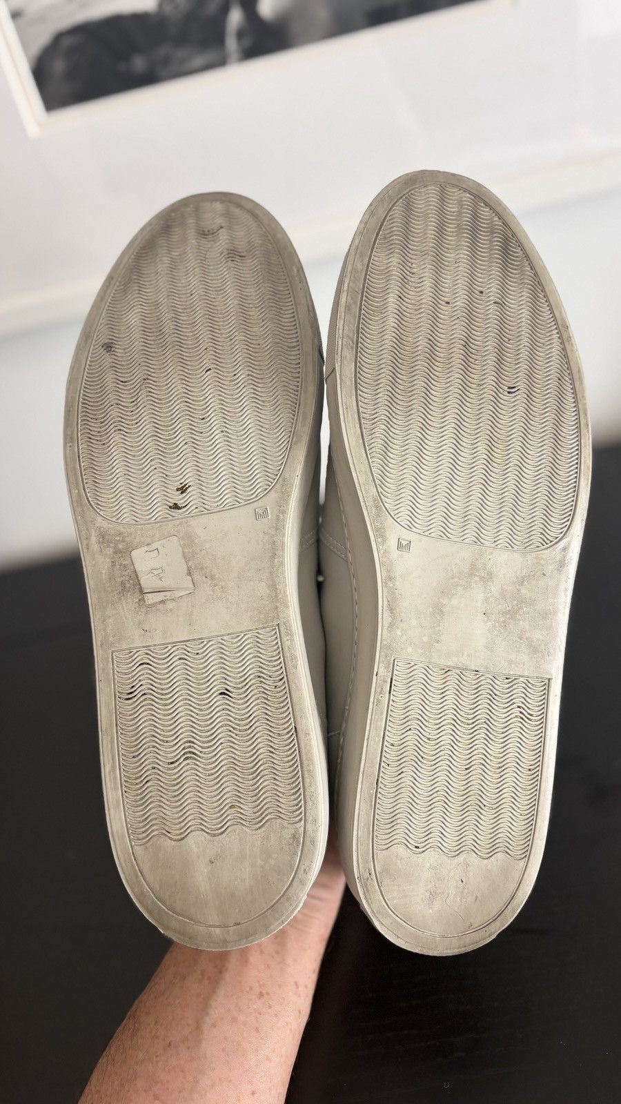 Common Projects Common Projects BBall Low Bone — Size 45 — Worn Once Size US 12 / EU 45 - 8 Thumbnail