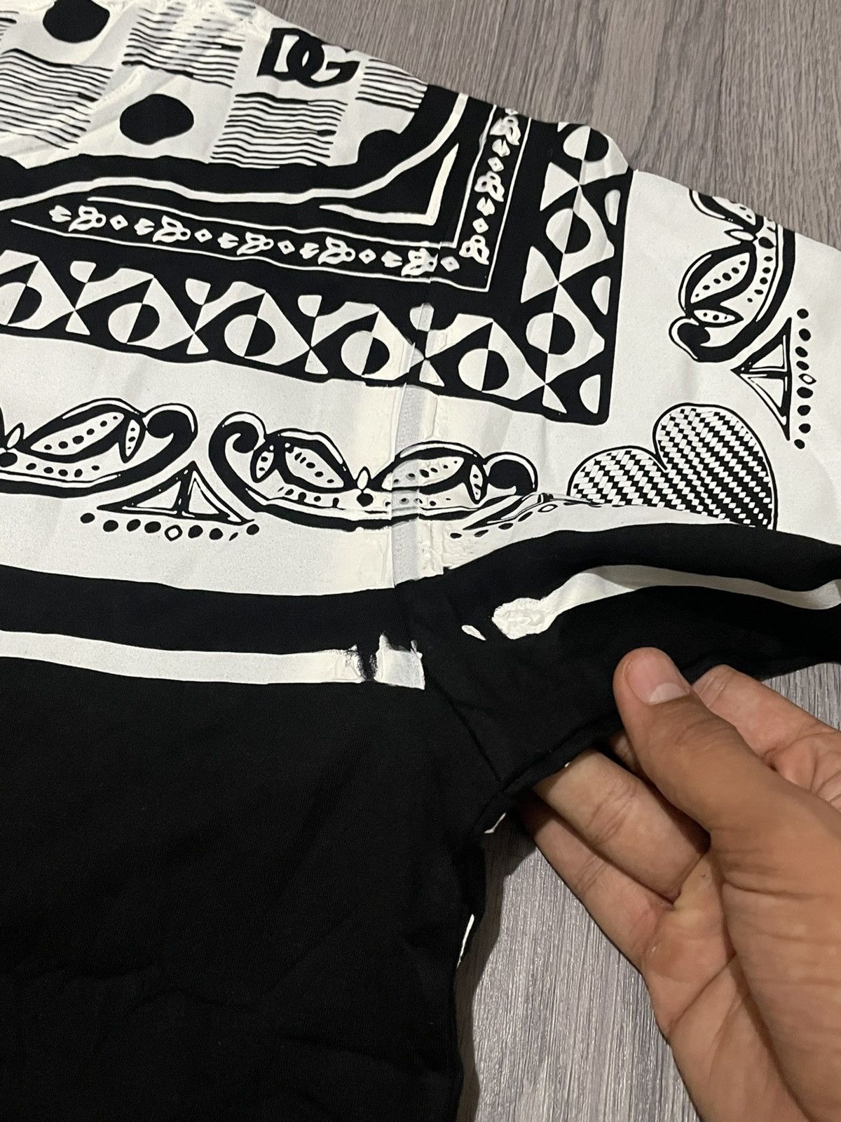 Dolce & Gabbana Dolce & Gabbana bandana tee Size US XL / EU 56 / 4 - 11 Thumbnail