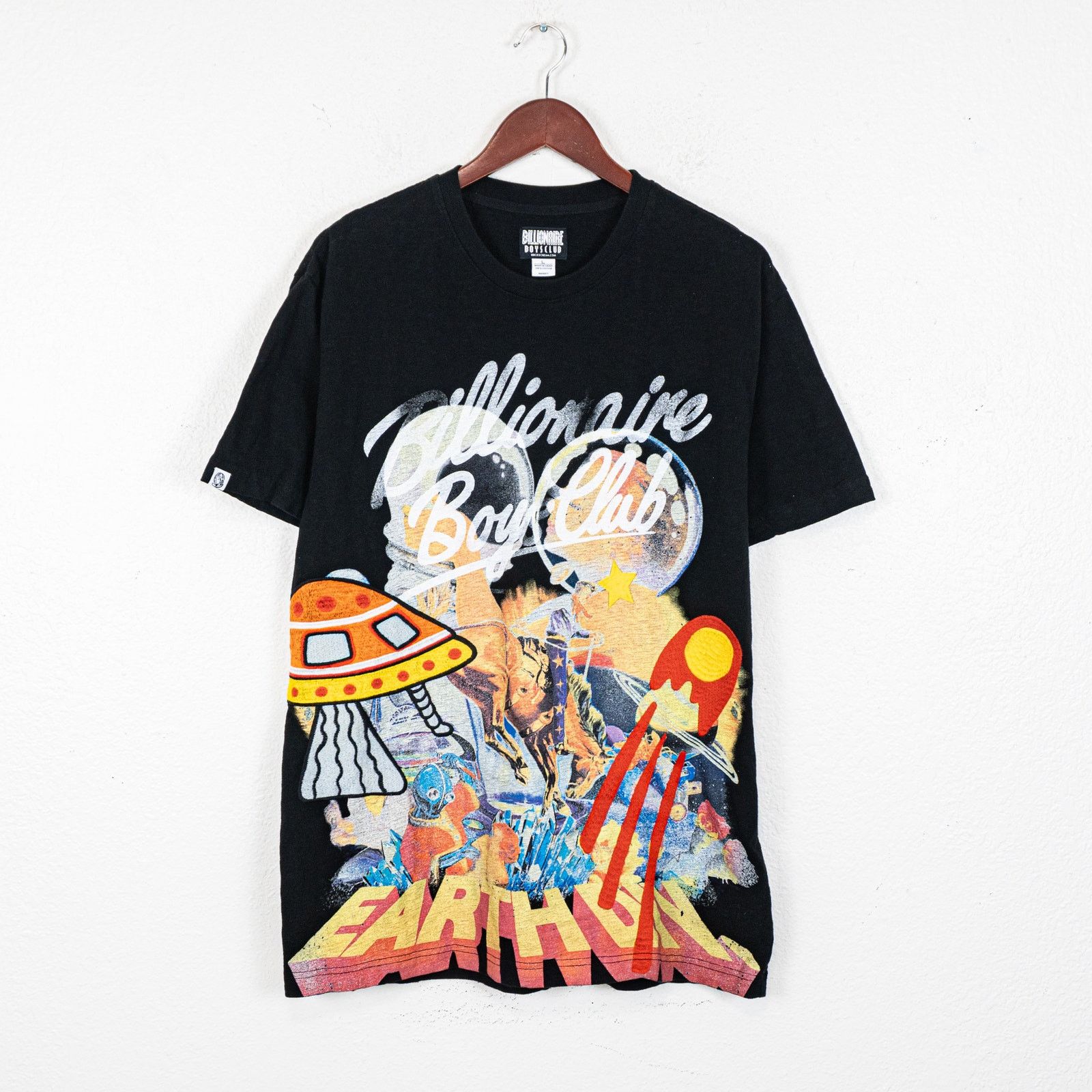 Billionaire Boys Club Battle Earth SS knit Shirt Large