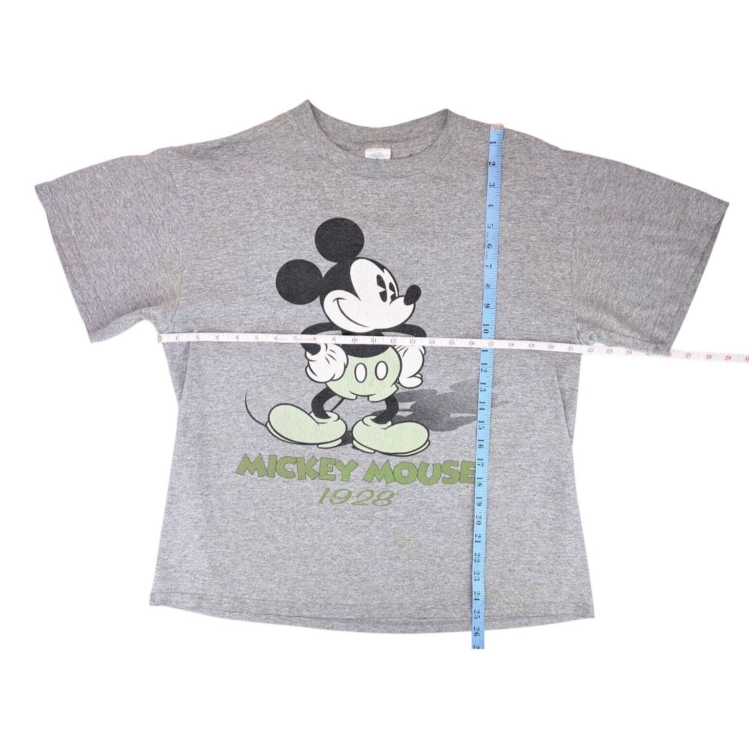 Vintage Vintage Mickey Mouse 1928 T-Shirt Gray Short Sleeve Men's L Size US L / EU 52-54 / 3 - 8 Thumbnail