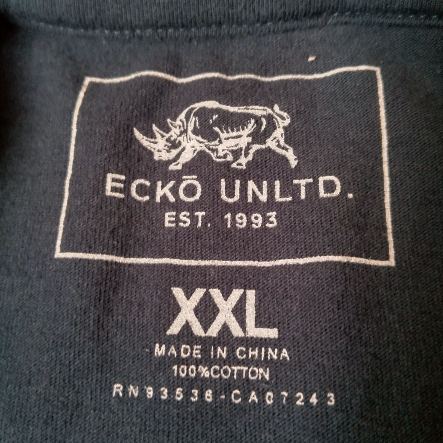 Ecko Unltd. VINTAGE ECKO UNLTD Shirt XXL Blue Cactus Football Graphic Streetwear Mens Size US XXL / EU 58 / 5 - 4 Thumbnail