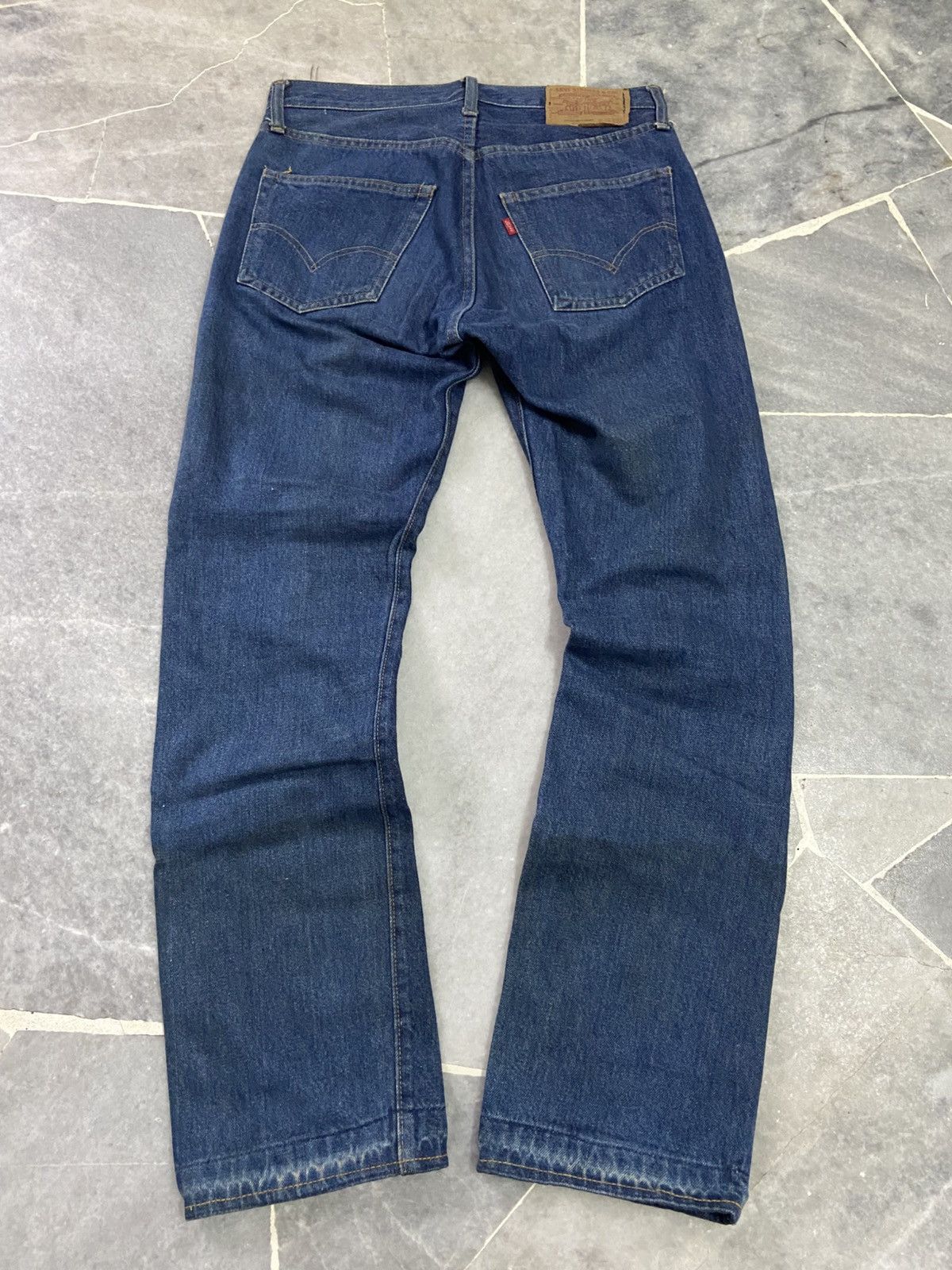 Levi's VTG 70’s Levis 501 Redline Selvedge Jeans Top Button #2 Size US 30 / EU 46 - 9 Thumbnail