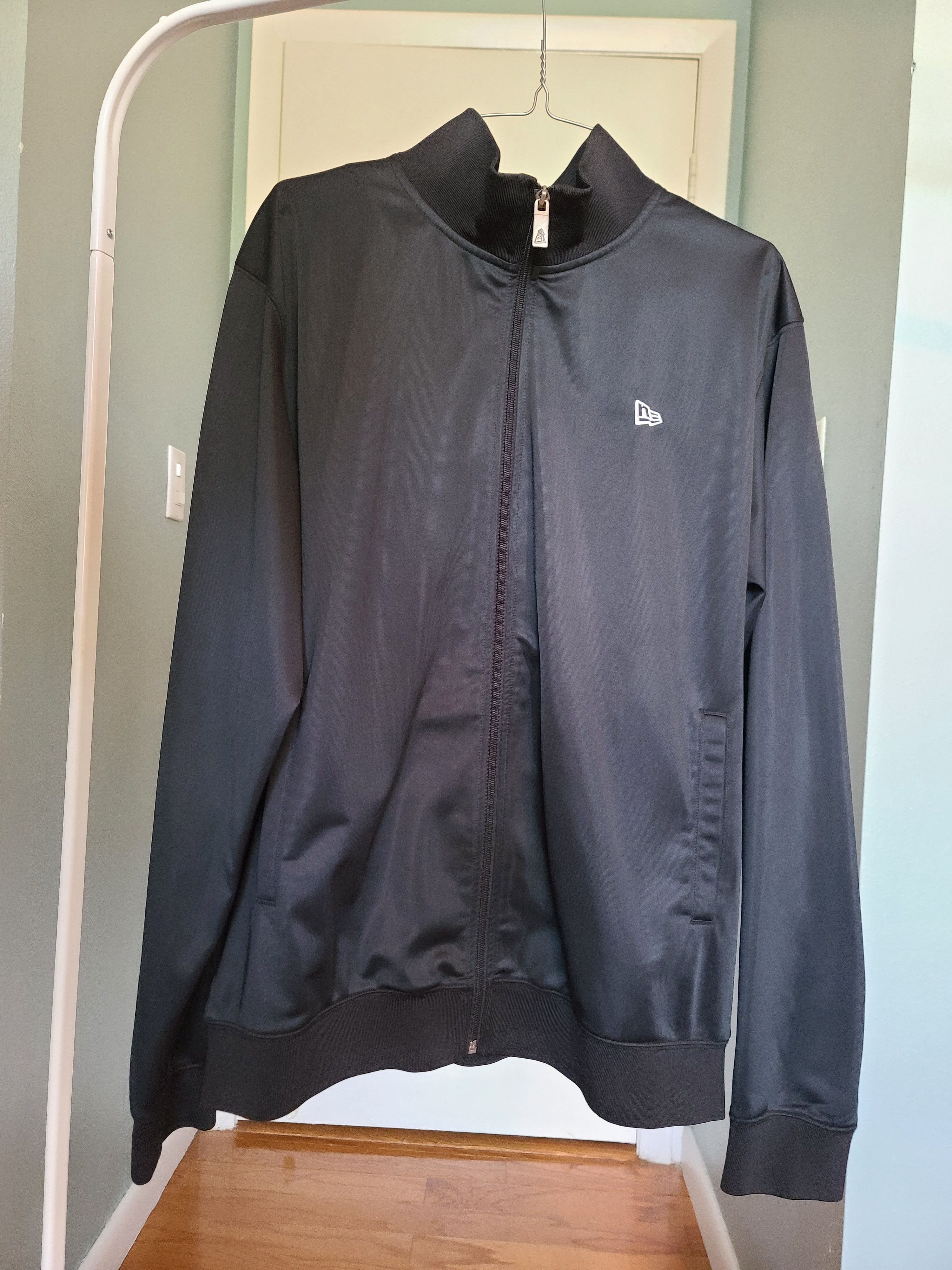 New Era Zip Up Sweatshirt Vintage