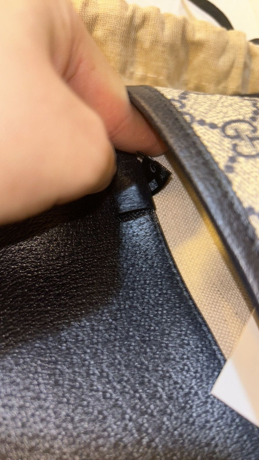 Gucci Gucci Ophidia Canvas with Leather Trim Belt Bag size 90 Size 36 - 11 Thumbnail