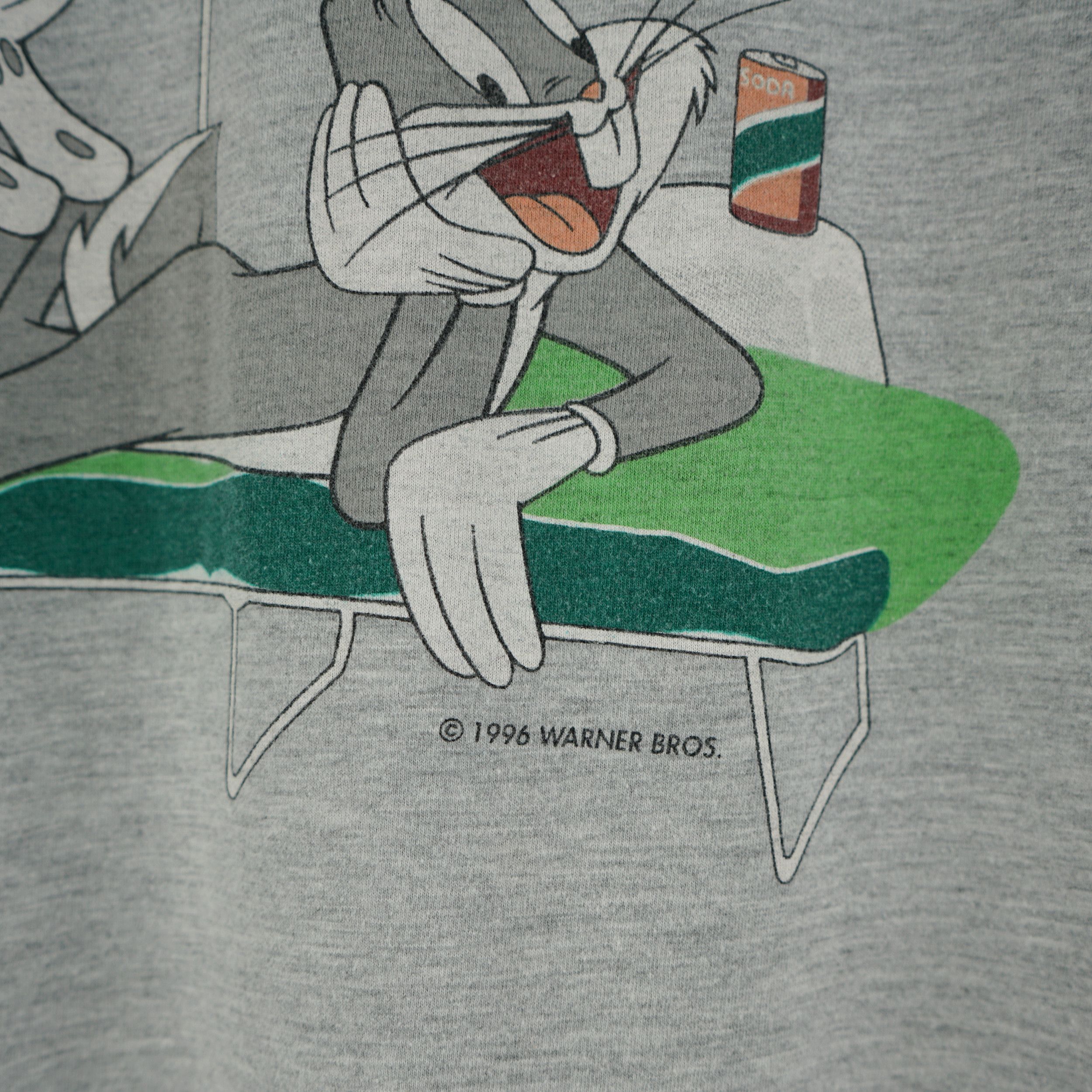 Cartoon Network × Vintage × Warner Bros Vintage 1996 Bugs Bunny T-Shirt Looney Tunes Size US XXL / EU 58 / 5 - 3 Thumbnail