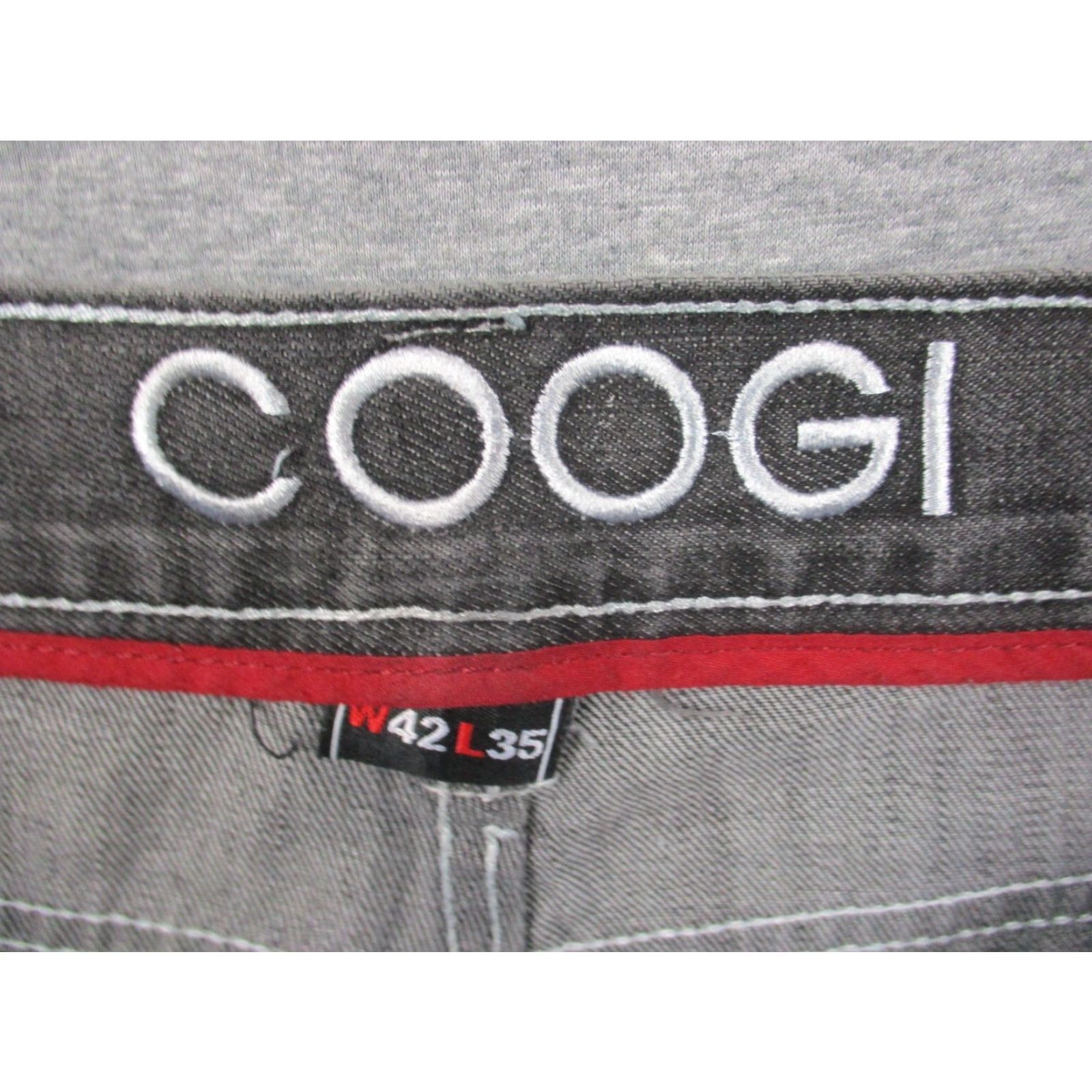 Coogi VINTAGE COOGI Jeans 40 Men's Black Wide Leg Baggy Hip Hop 90s Distressed Jeans Size US 40 / EU 56 - 4 Thumbnail