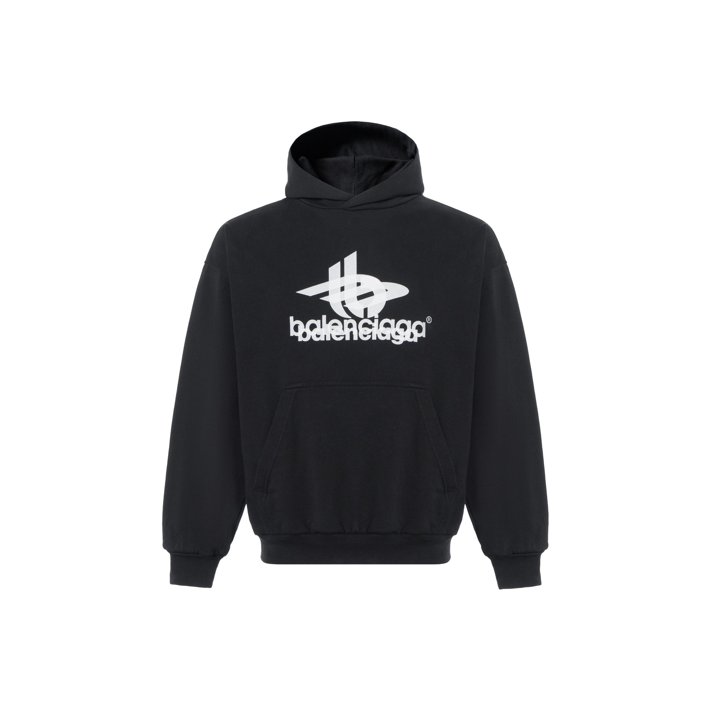 Balenciaga Balenciaga Logo Graphic Hoodie XS Size US XS / EU 42 / 0 - 1 Thumbnail