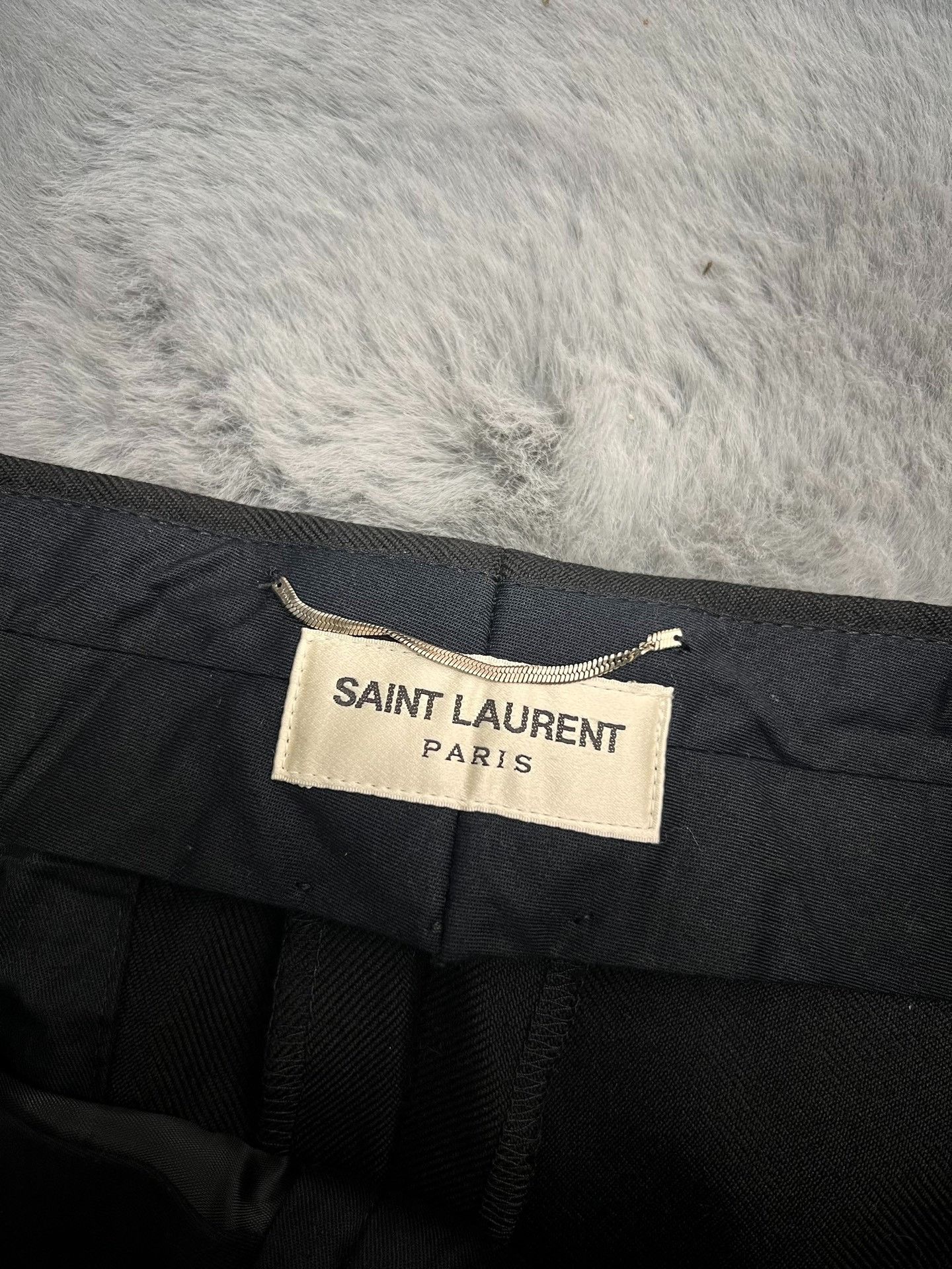 Saint Laurent Paris Saint laurent size 50 Black wool smoking pants 2501-Nextar Size US 38 / EU 54 - 3 Thumbnail