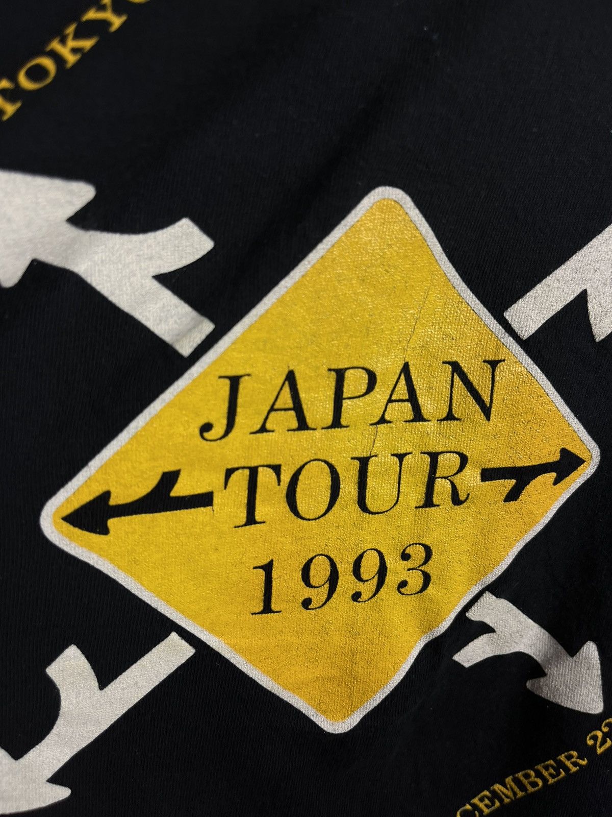 Coverdale Page JAPAN TOUR 1993 Tシャツ L Vintage Rare Coverdale Page 1993 Japan Tour T-Shirt