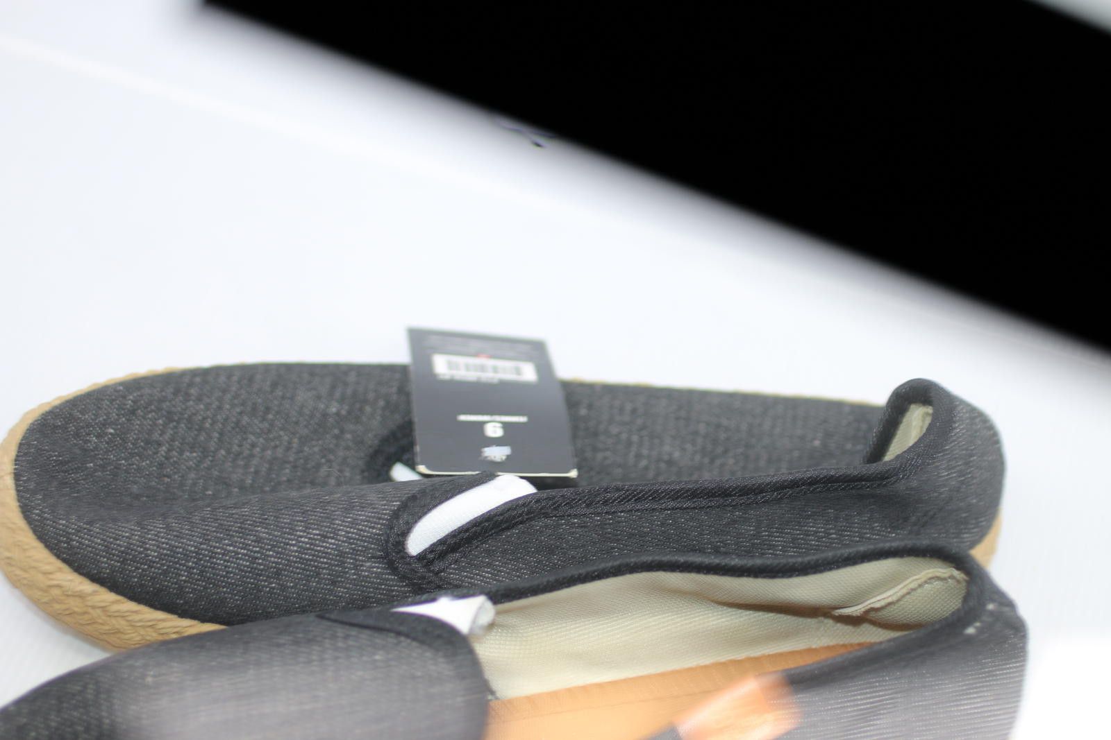 Other BB Collection Black Canvas Espadrille Slip On Sz 9 w/ tag Size US 9 / IT 39 - 3 Thumbnail