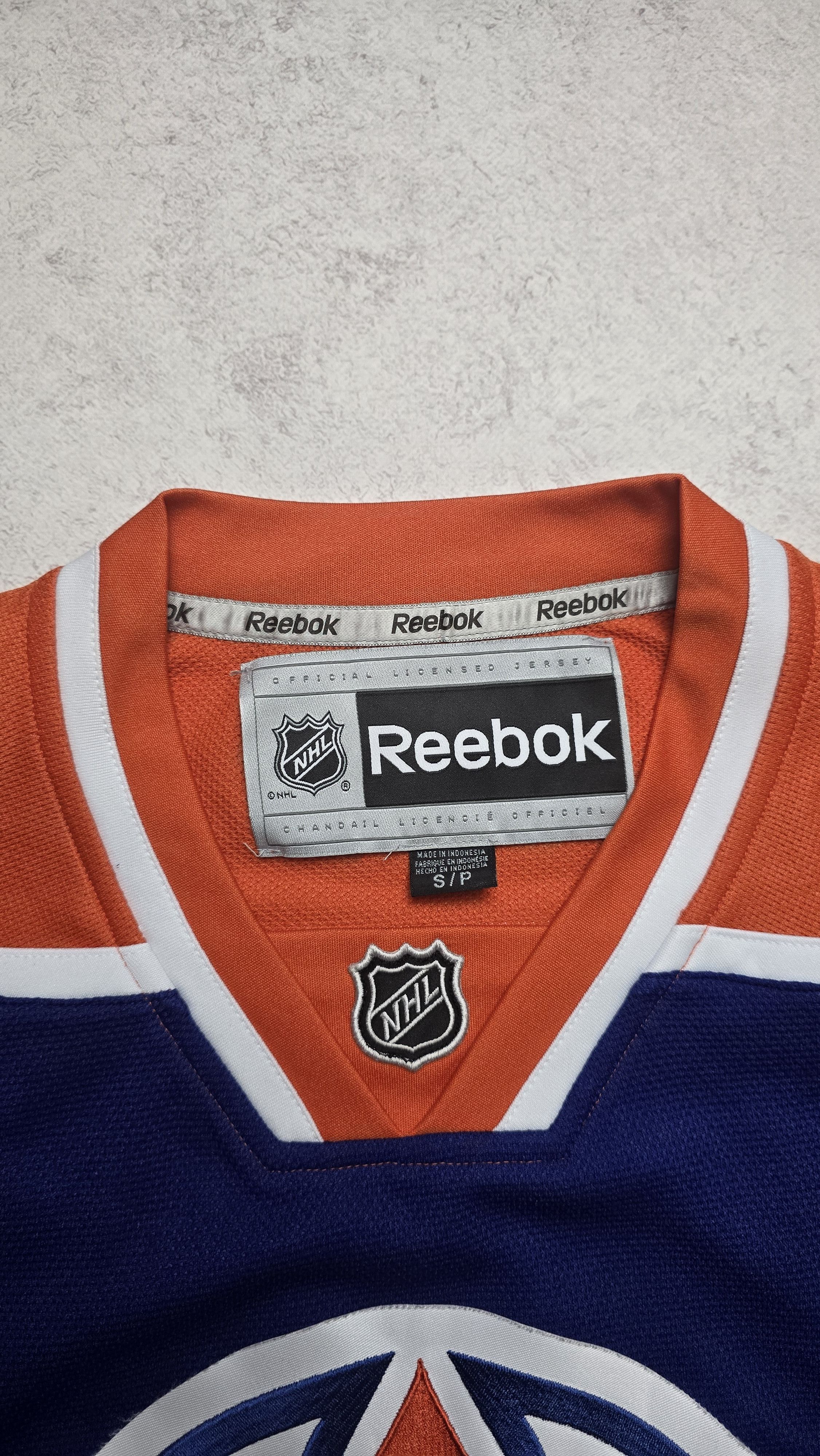 Reebok Reebok Edmonton Oilers Taylor Hall #4 NHL Hovkey Jersey Size US S / EU 44-46 / 1 - 20 Thumbnail