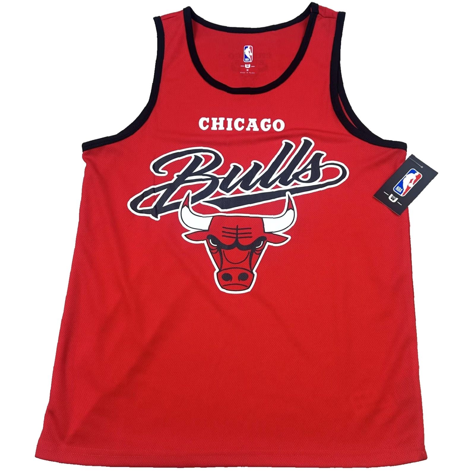 NBA Chicago Bulls Shirt Mens M Red NBA Tank Top Jersey Game Tested Size US M / EU 48-50 / 2 - 2 Thumbnail