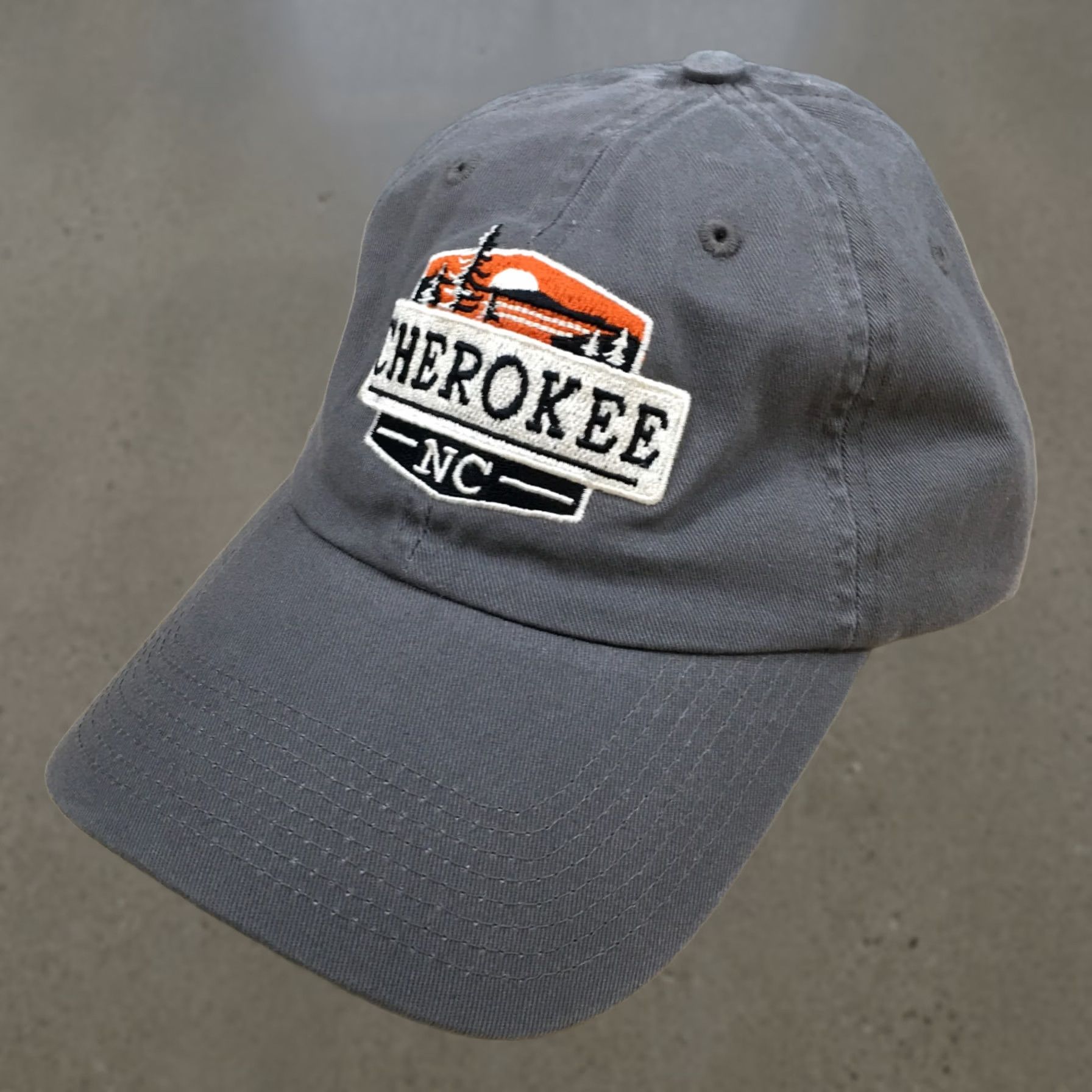 Cherokee Fahrenheit Baseball Cap Unisex Gray OS Adjustable Embroidered Logo Size ONE SIZE - 1 Thumbnail