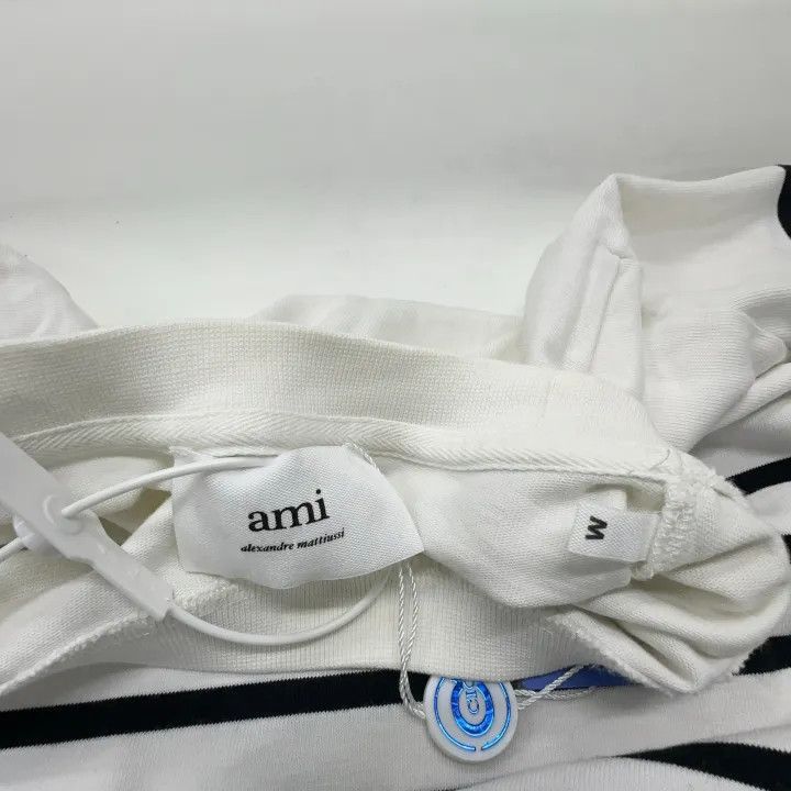 AMI AMIPARIS Heart Logo Knit Long Sleeve T-Shirt -2507 Size US M / EU 48-50 / 2 - 6 Thumbnail