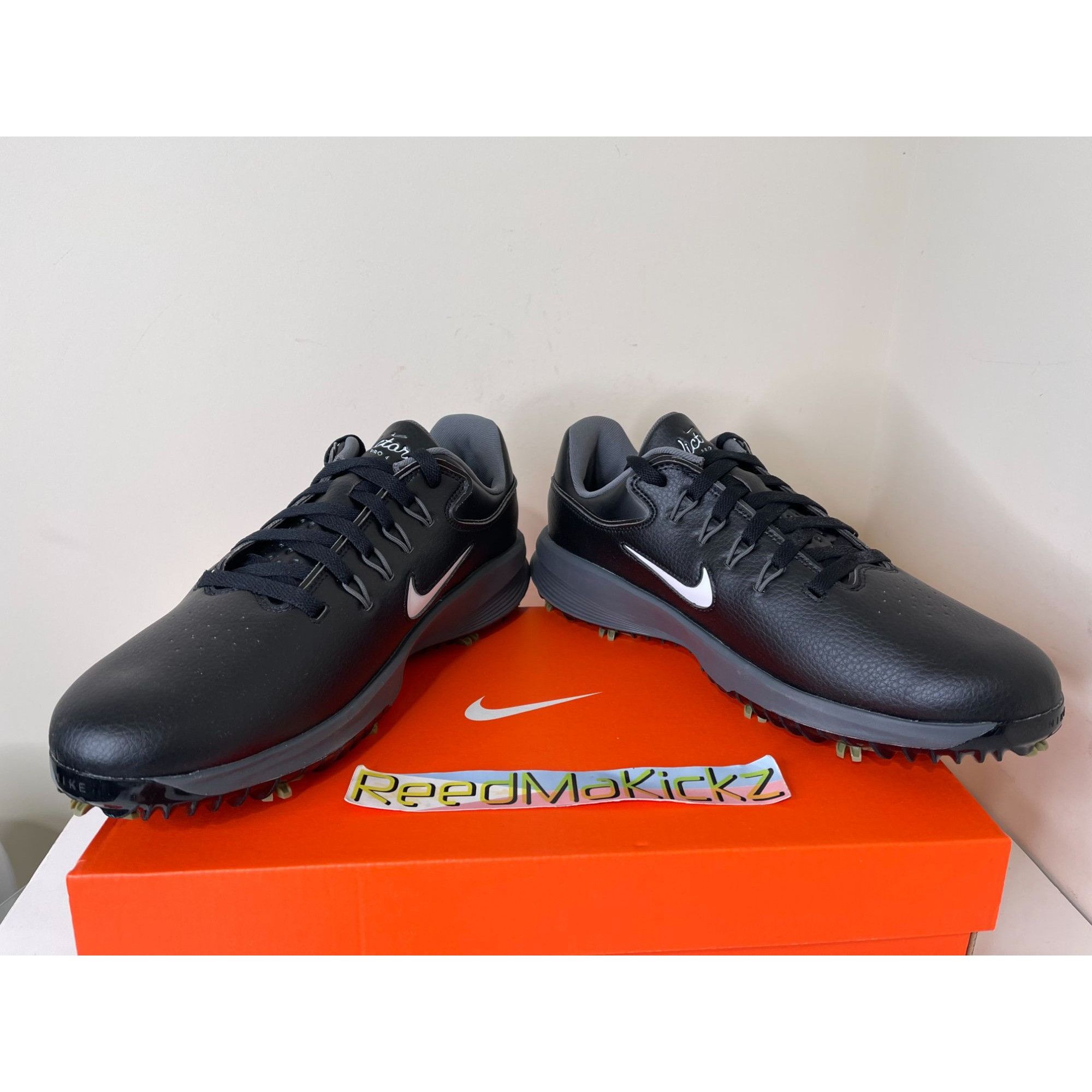 Nike Nike Victory Pro 4 Golf Black Dusty Olive Mens 14us Size US 14 / EU 47 - 4 Thumbnail