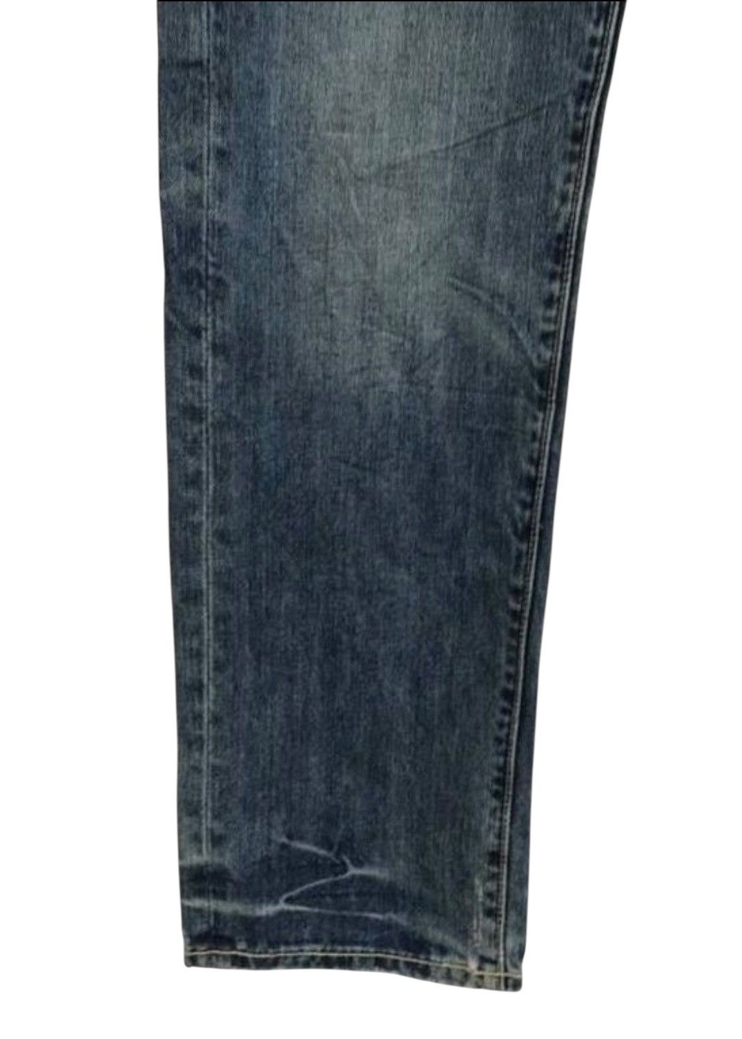 Ed Hardy Ed Hardy by Christian Audigier Bleach Denim Pants Size US 34 / EU 50 - 13 Thumbnail