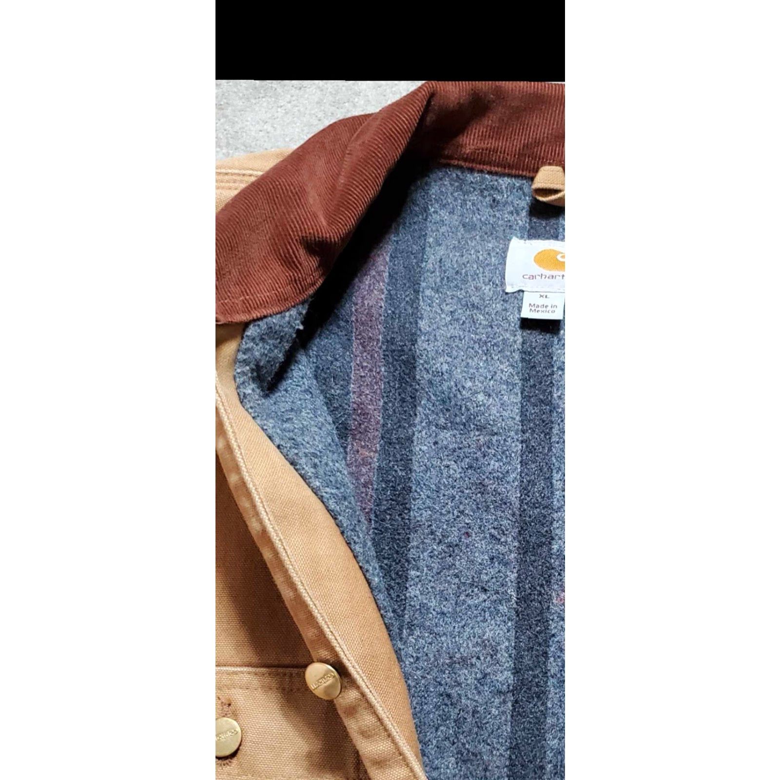 Carhartt VTG Carhartt C001 BRN Men's XL Chore Jacket Barn Coat Distressed Workwear Rare Size US XL / EU 56 / 4 - 5 Thumbnail