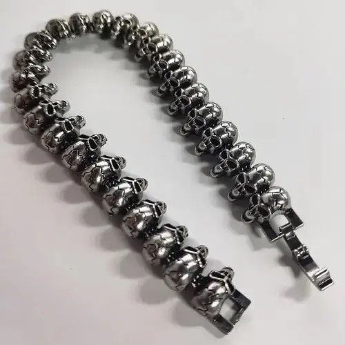 Jewelry 21cm Hand Punk Bracelet Size ONE SIZE - 2 Thumbnail
