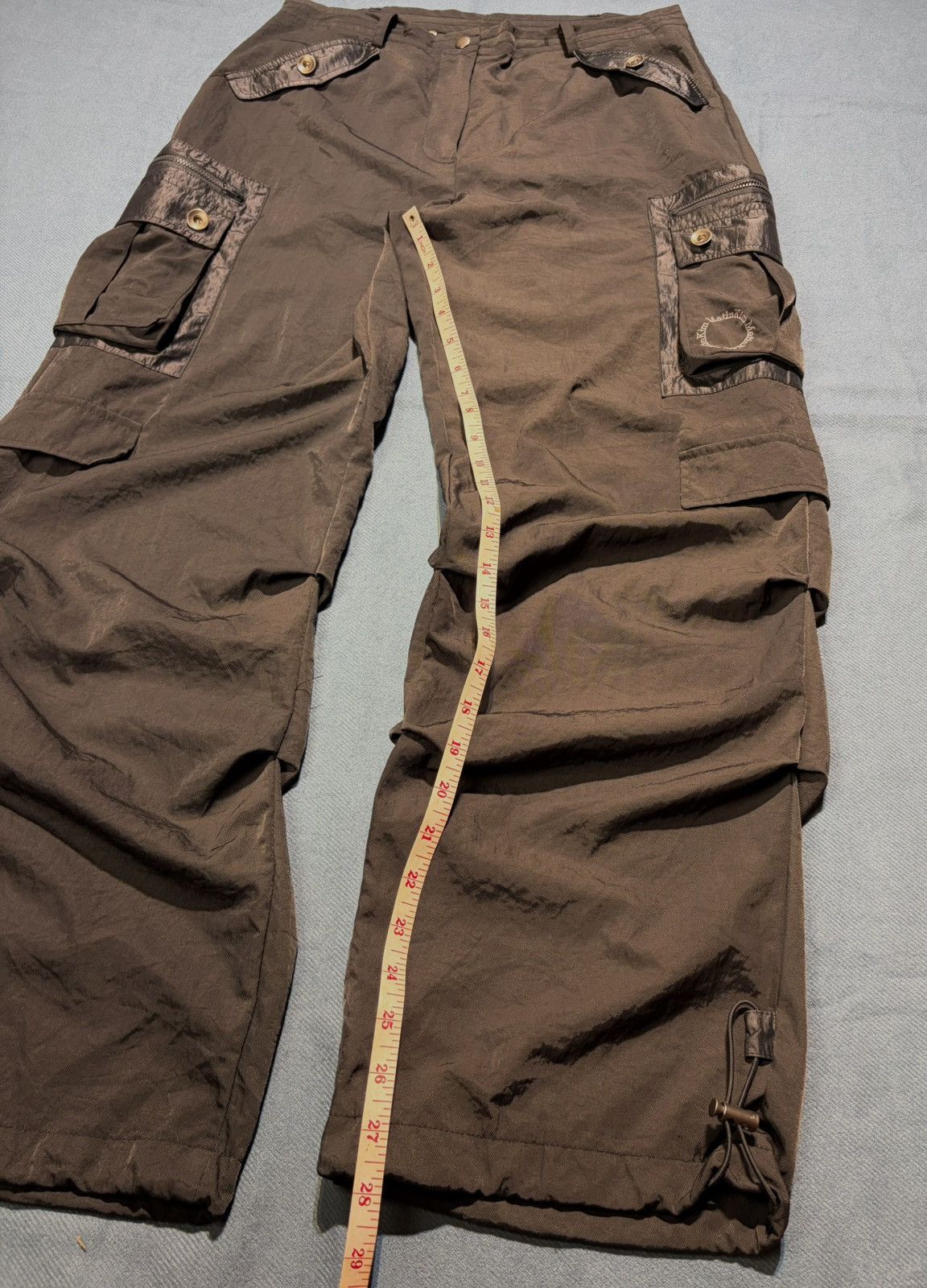 Matin Kim Matin Kim Nylon Cords Multipockets Cargo Pants W35 Size US 35 - 11 Thumbnail