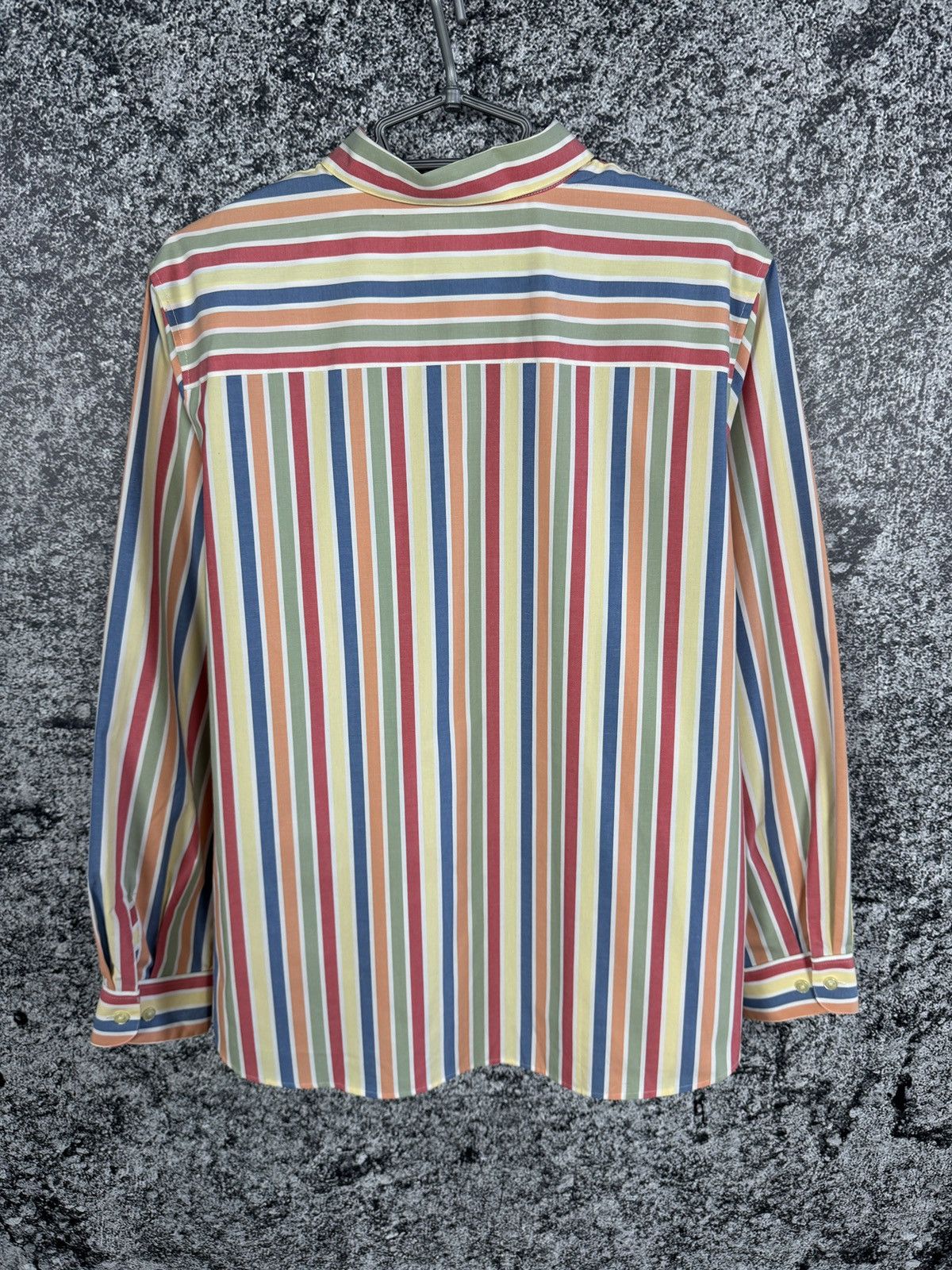 Orvis Orvis Long Sleeve Striped Shirt Button Up Wrinkle Free Size XL / US 12-14 / IT 48-50 - 9 Thumbnail