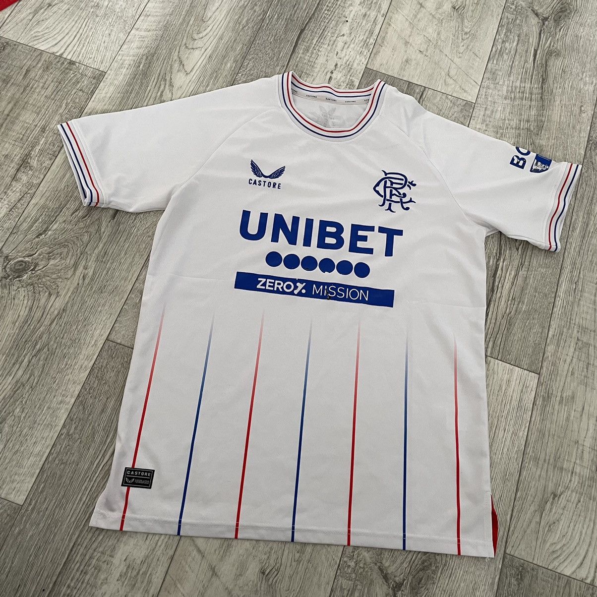 Vintage Vintage Rangers Home Jersey zero mission castore unibet Size US M / EU 48-50 / 2 - 1 Thumbnail