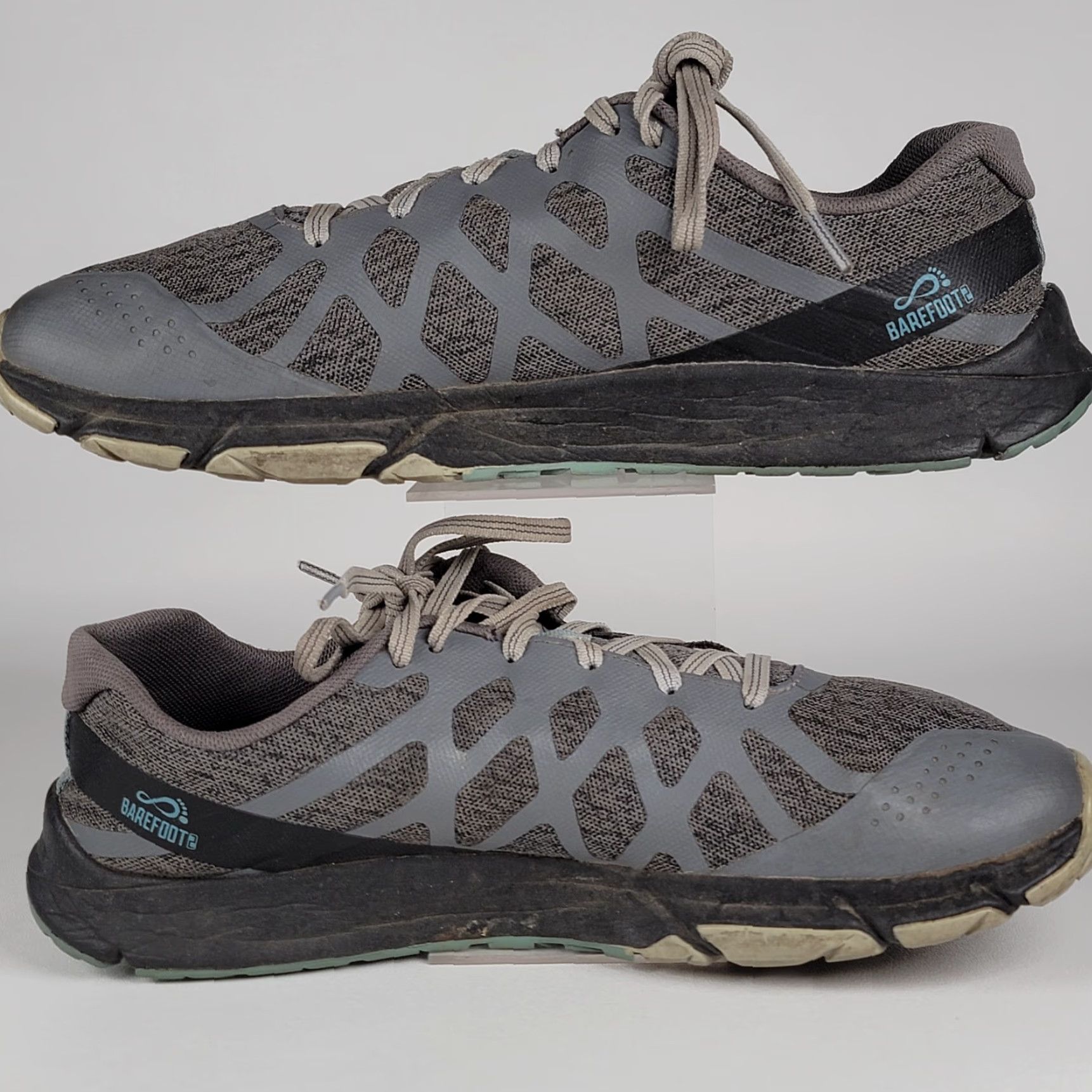 Merrell Merrell Bare Access Flex 2 Castlerock Gray Women Sneakers US 9.5 Shoes Casual Running Breathable Rubber Logo Low Top Lace Up All Seasons Womens Size US 5 / IT 35 - 4 Thumbnail