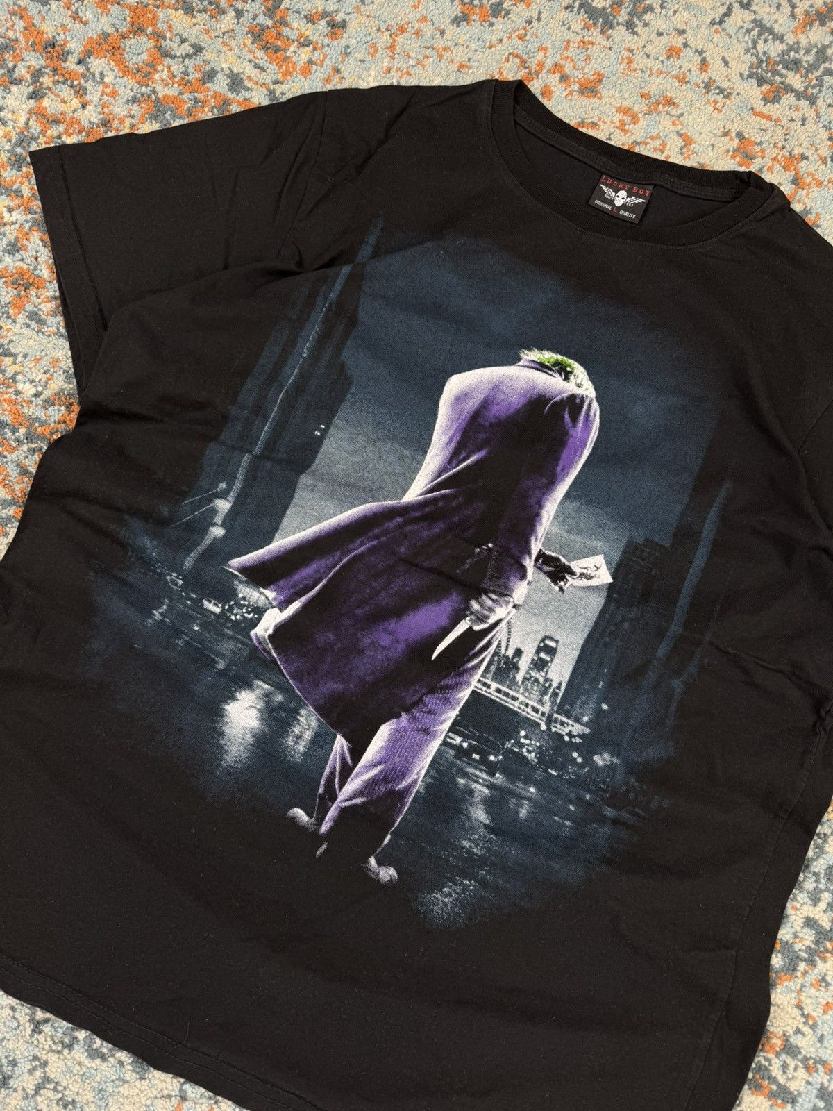 DC Comics × Vintage Vintage y2k Joker why so serious graphic tee Size US L / EU 52-54 / 3 - 5 Thumbnail