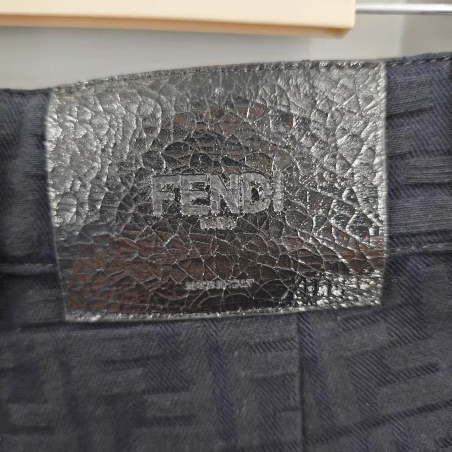 Fendi Fendi Full Logo Denim Shorts 36 99 Size 25" / US 0 / IT 36 - 5 Thumbnail