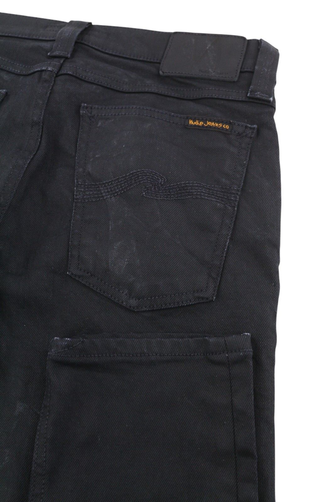 Nudie Jeans TIGHT LONG JOHN W28/L30 Throb Black Coated Jeans 83638 Size US 28 / EU 44 - 5 Thumbnail