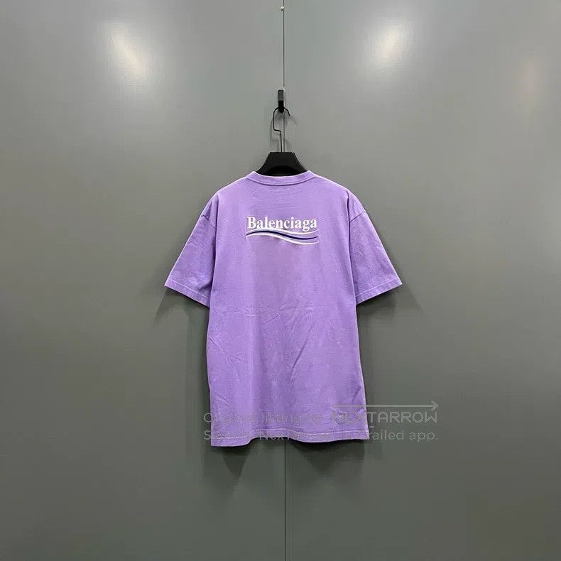 Balenciaga Balenciaga Purple coke short sleeve Size US M / EU 48-50 / 2 - 2 Thumbnail