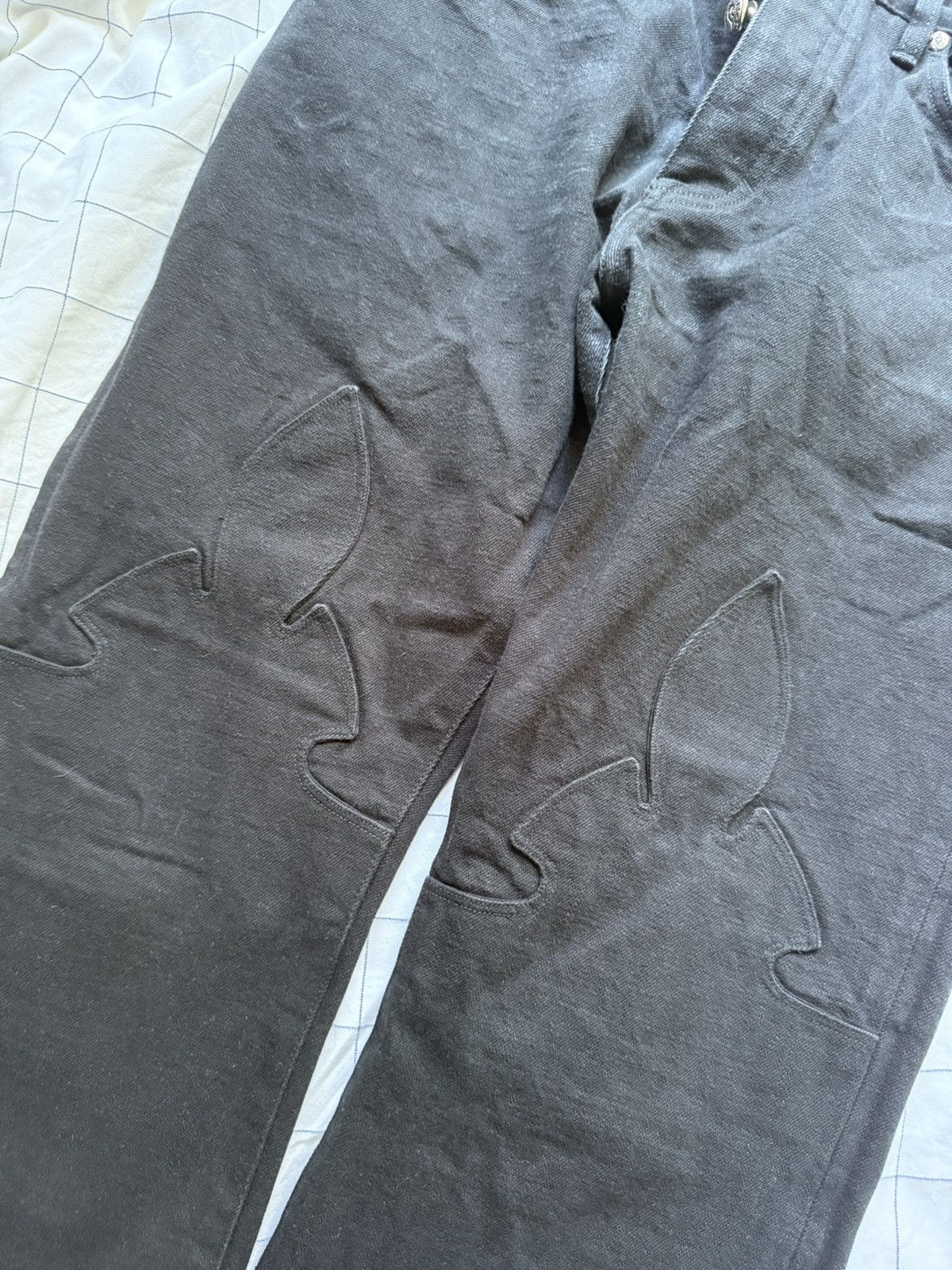 Chrome Hearts Chrome Hearts Fleurknee denim Size US 33 - 9 Thumbnail